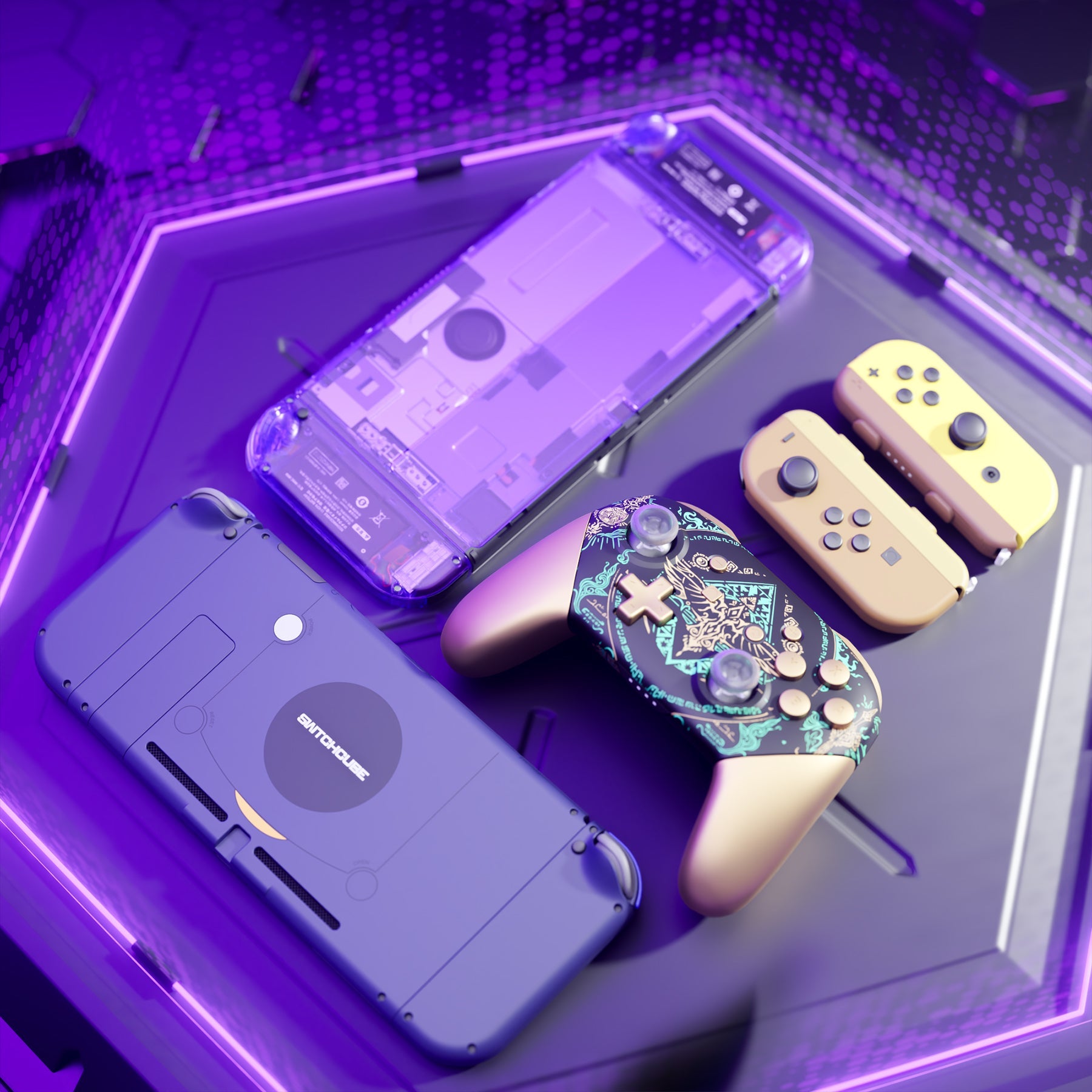 NintendoSwitch本体 eXtremeRateゴールデン浪 最終値下げ ニンテンドースイッチ対応用 – extremerate JP