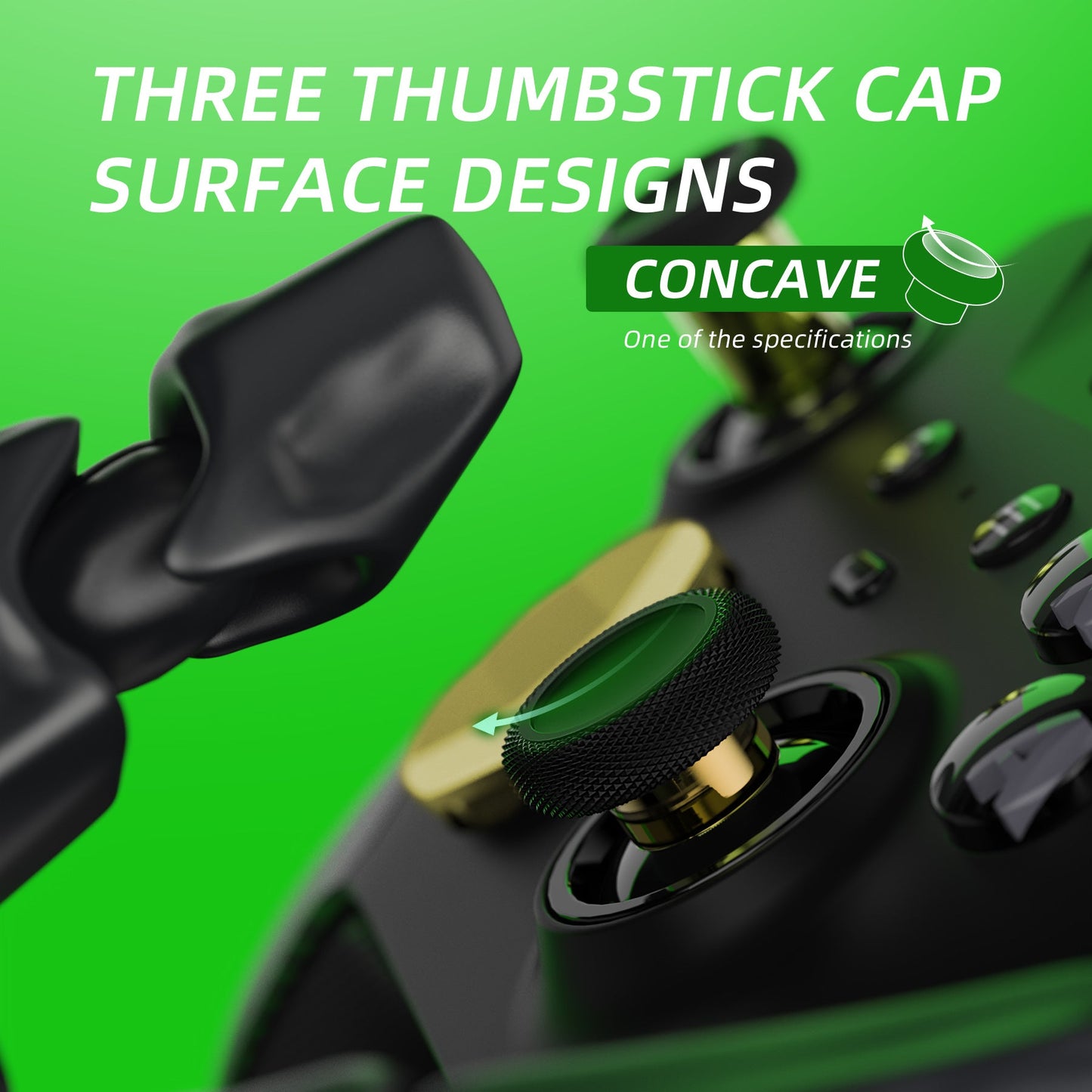 13 in 1 Component Pack Kit Replacement Metal Thumbsticks & D-Pads & Paddles for Xbox Elite Series 2 & Elite 2 Core Controller (Model 1797) - Metallic Hero Gold eXtremeRate