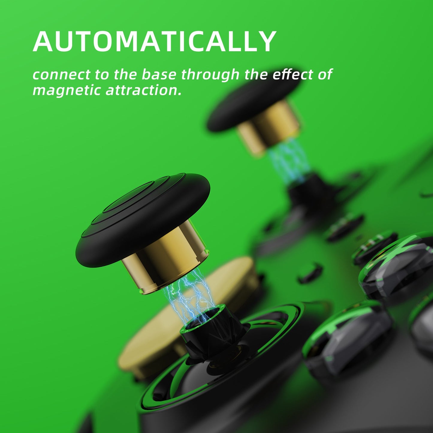 13 in 1 Component Pack Kit Replacement Metal Thumbsticks & D-Pads & Paddles for Xbox Elite Series 2 & Elite 2 Core Controller (Model 1797) - Metallic Hero Gold eXtremeRate
