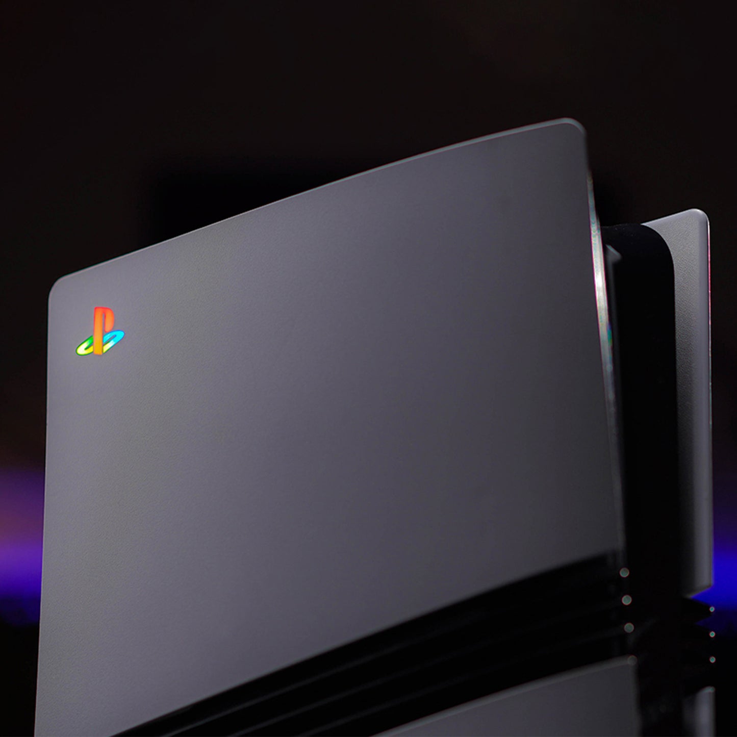 eXtremeRate PS5 Slim/Pro ディスク&デジタル版対応RGBレインボーロゴLEDキット– 7色・40種類のエフェクト