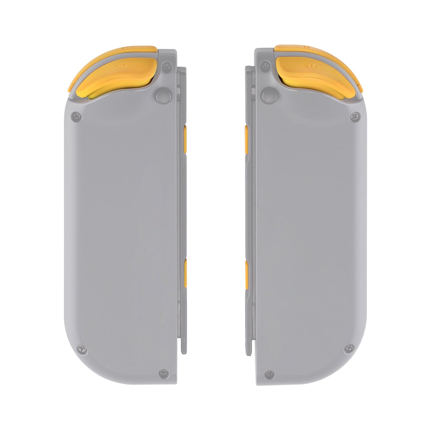 eXtremeRate Retail Caution Yellow Replacement ABXY Direction Keys SR SL L R ZR ZL Trigger Buttons Springs, Full Set Buttons Repair Kits with Tools for NS Switch JoyCon & OLED JoyCon - JoyCon Shell NOT Included- AJ205