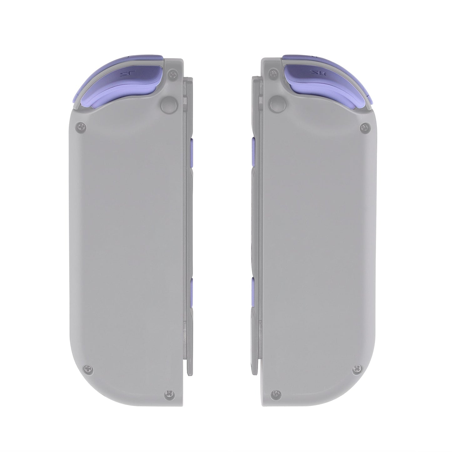eXtremeRate Retail Light Violet Replacement ABXY Direction Keys SR SL L R ZR ZL Trigger Buttons Springs, Full Set Buttons Repair Kits with Tools for NS Switch JoyCon & OLED JoyCon - JoyCon Shell NOT Included - AJ209