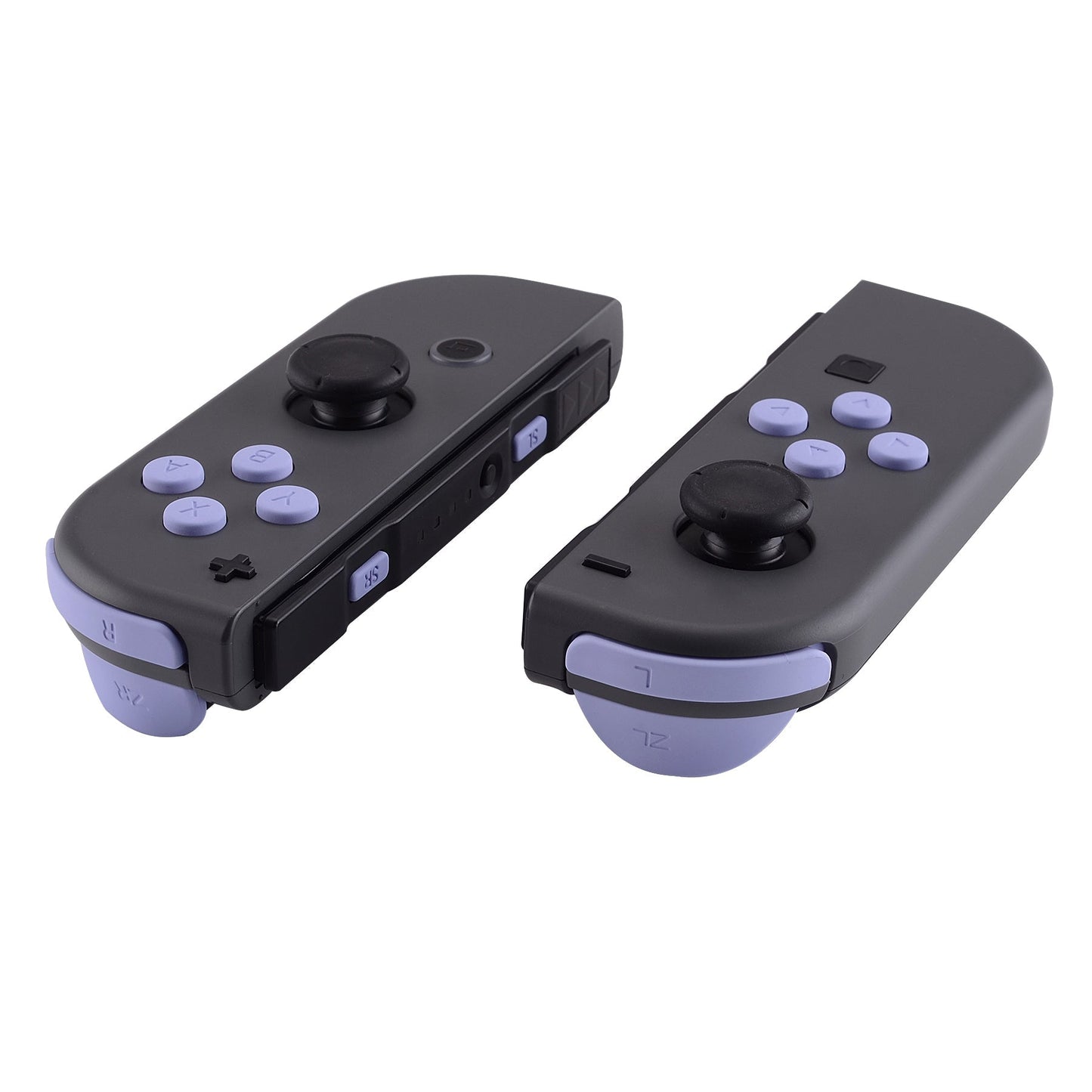eXtremeRate Retail Light Violet Replacement ABXY Direction Keys SR SL L R ZR ZL Trigger Buttons Springs, Full Set Buttons Repair Kits with Tools for NS Switch JoyCon & OLED JoyCon - JoyCon Shell NOT Included - AJ209