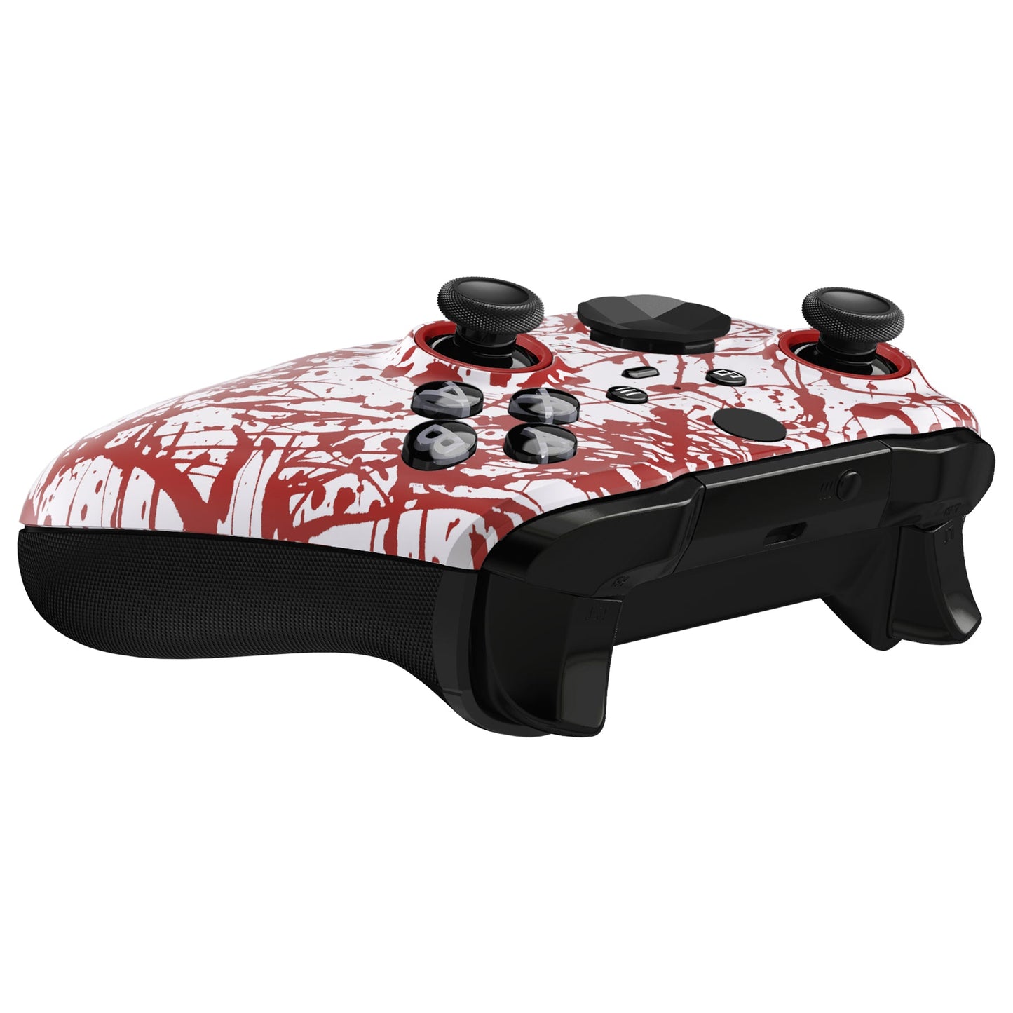 eXtremeRate Retail Replacement Front Housing Shell for Xbox One Elite Series 2 Controller - Blood Patterned - ELS211