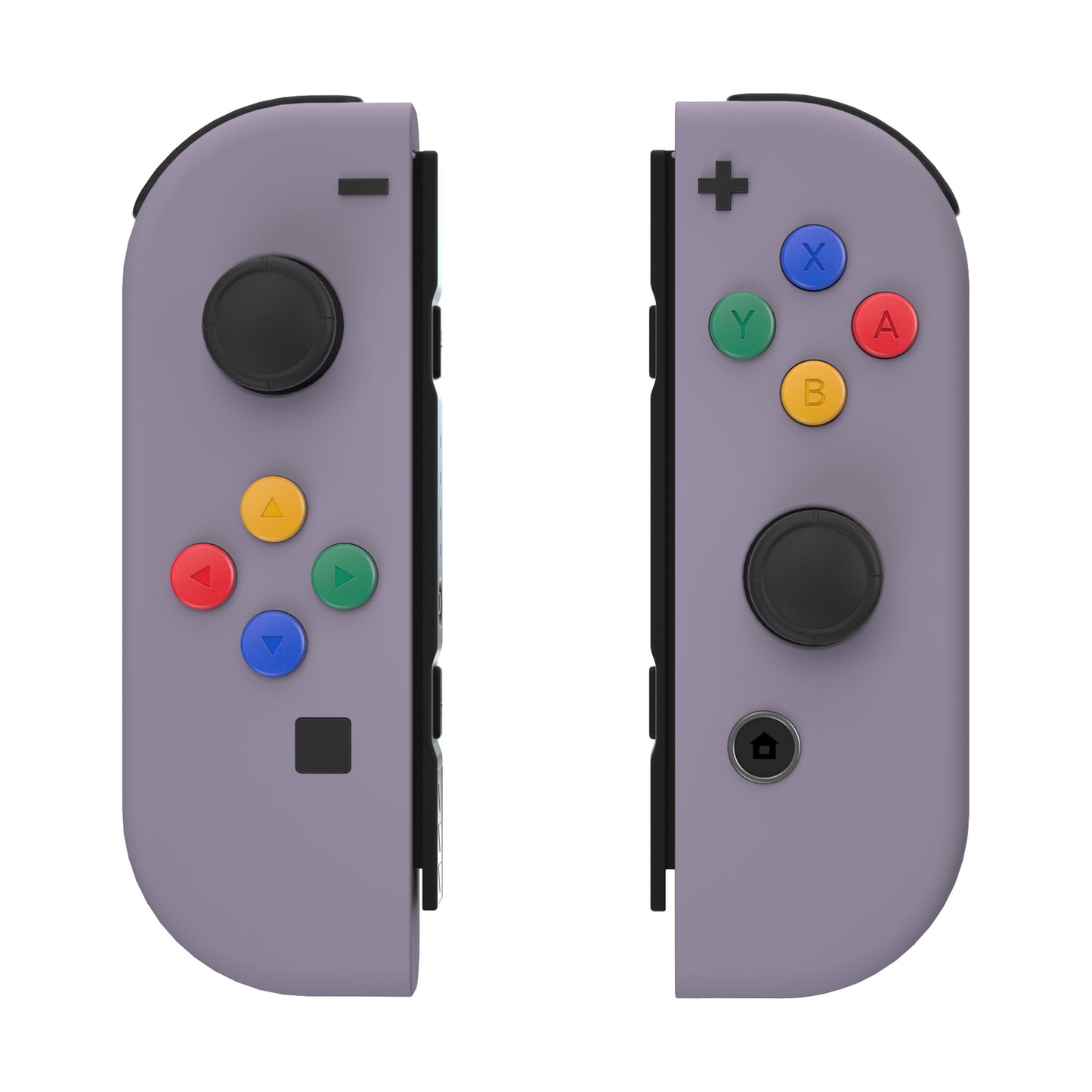 eXtremeRate NS Switch用ジョイコン交換フルセットシェルケースボタン付き【ダークグレーがかったバイオレット】
