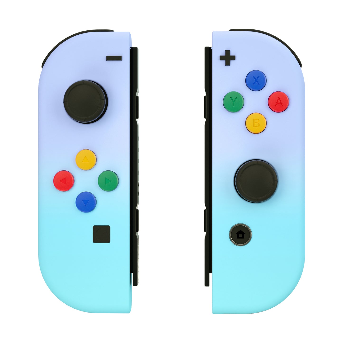 eXtremeRate NS Switch用ジョイコン交換フルセットシェルケースボタン付き【グラデーションバイオレットブルー】