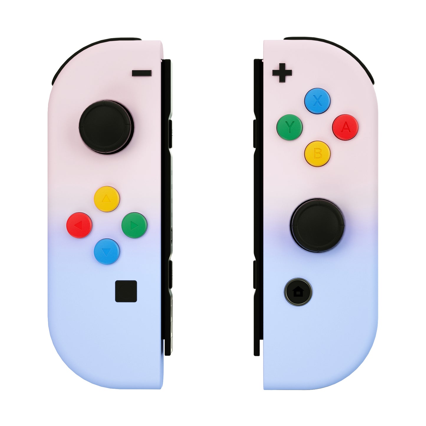 eXtremeRate NS Switch用ジョイコン交換フルセットシェルケースボタン付き【グラデーションピンクバイオレット】