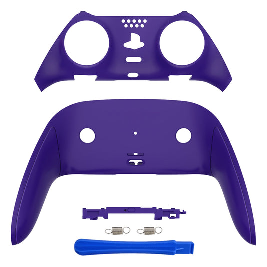 eXtremeRate PS5 edgeコントローラー対応交換対応用トップ&ボトム装飾トリムシェル【パープル】