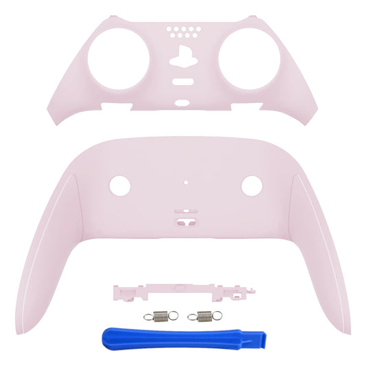 eXtremeRate PS5 edgeコントローラー対応交換対応用トップ&ボトム装飾トリムシェル【サクラピンク】