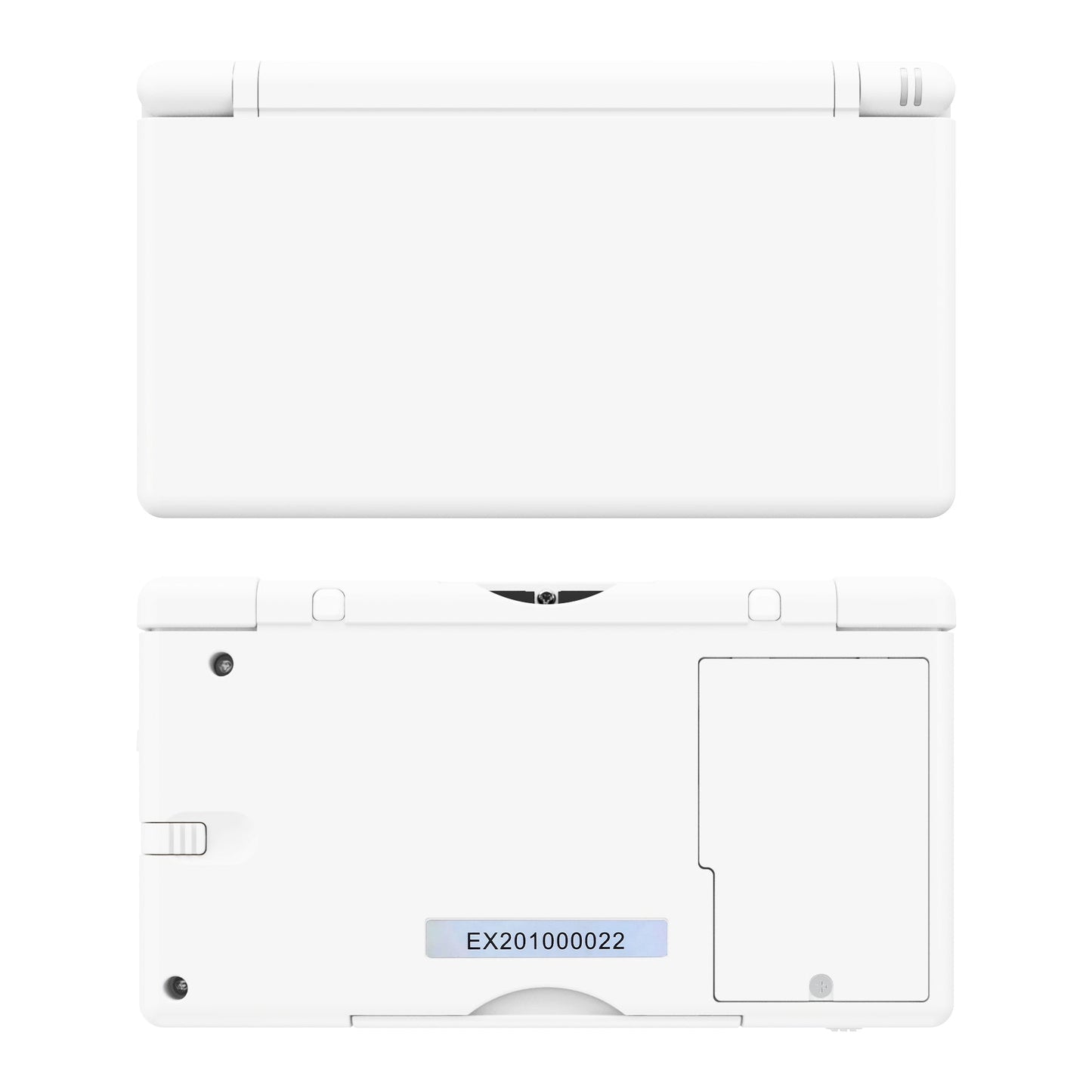 eXtremeRate ニンテンドーDS Lite用交換フルハウジングシェル&ボタンセット保護フィルム付き【ホワイト】