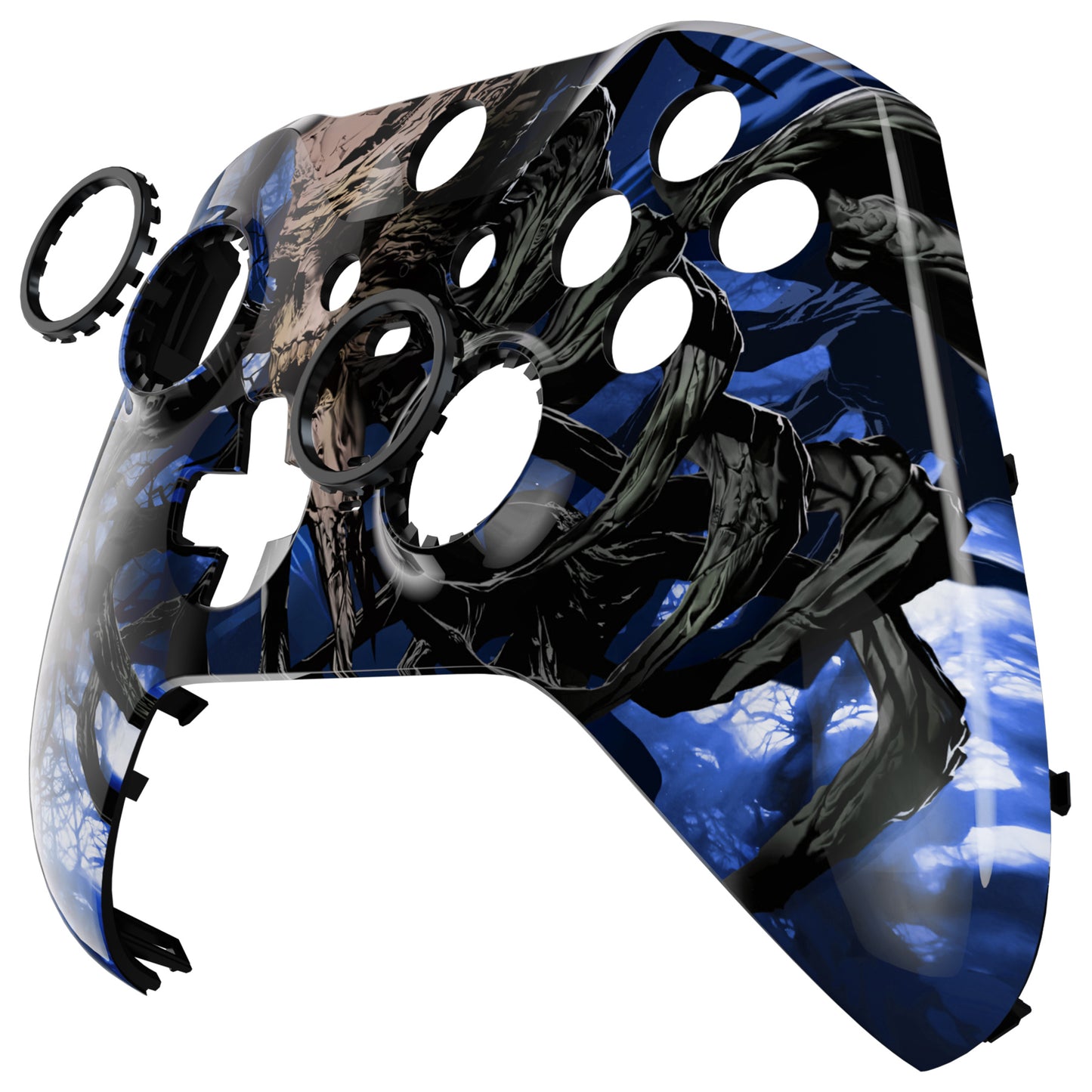 eXtremeRate Xbox One Elite Series 2&Elite 2 Coreコントローラー(モデル1797)用交換フロントハウジングシェルケース&アクセントリング【暗闇で光る-大地の主の目覚め】