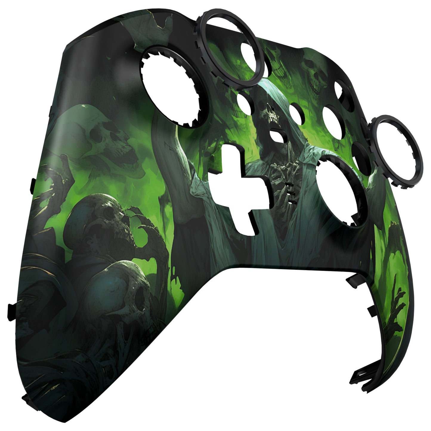 eXtremeRate Xbox One Elite Series 2&Elite 2 Coreコントローラー(モデル1797)用交換フロントハウジングシェルケース&アクセントリング【悪霊カーニバル】