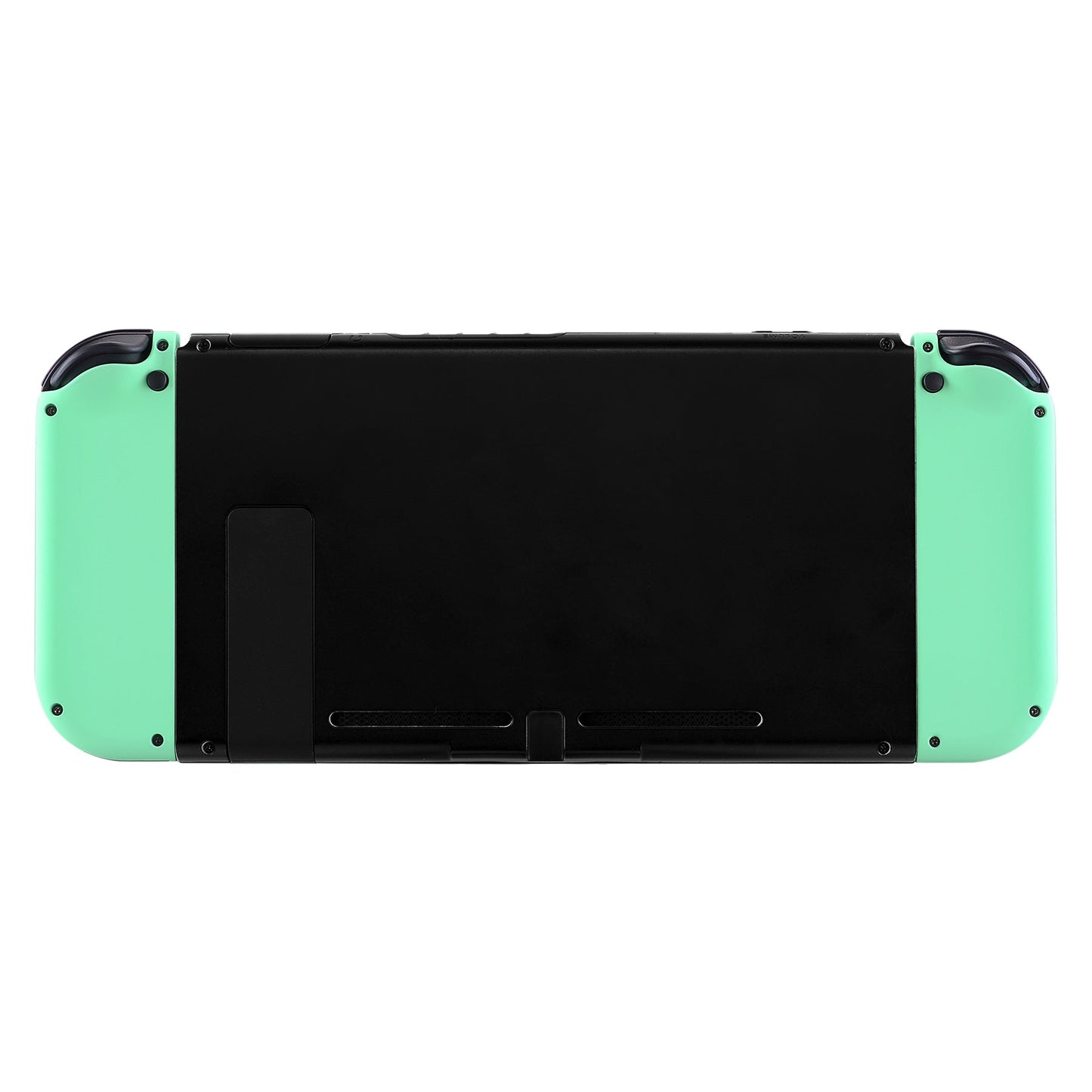 eXtremeRate Retail Soft Touch Mint Green Joycon Handheld Controller Housing (D-Pad Version) with Full Set Buttons, DIY Replacement Shell Case for NS Switch JoyCon & OLED JoyCon - Console Shell NOT Included - JZP308