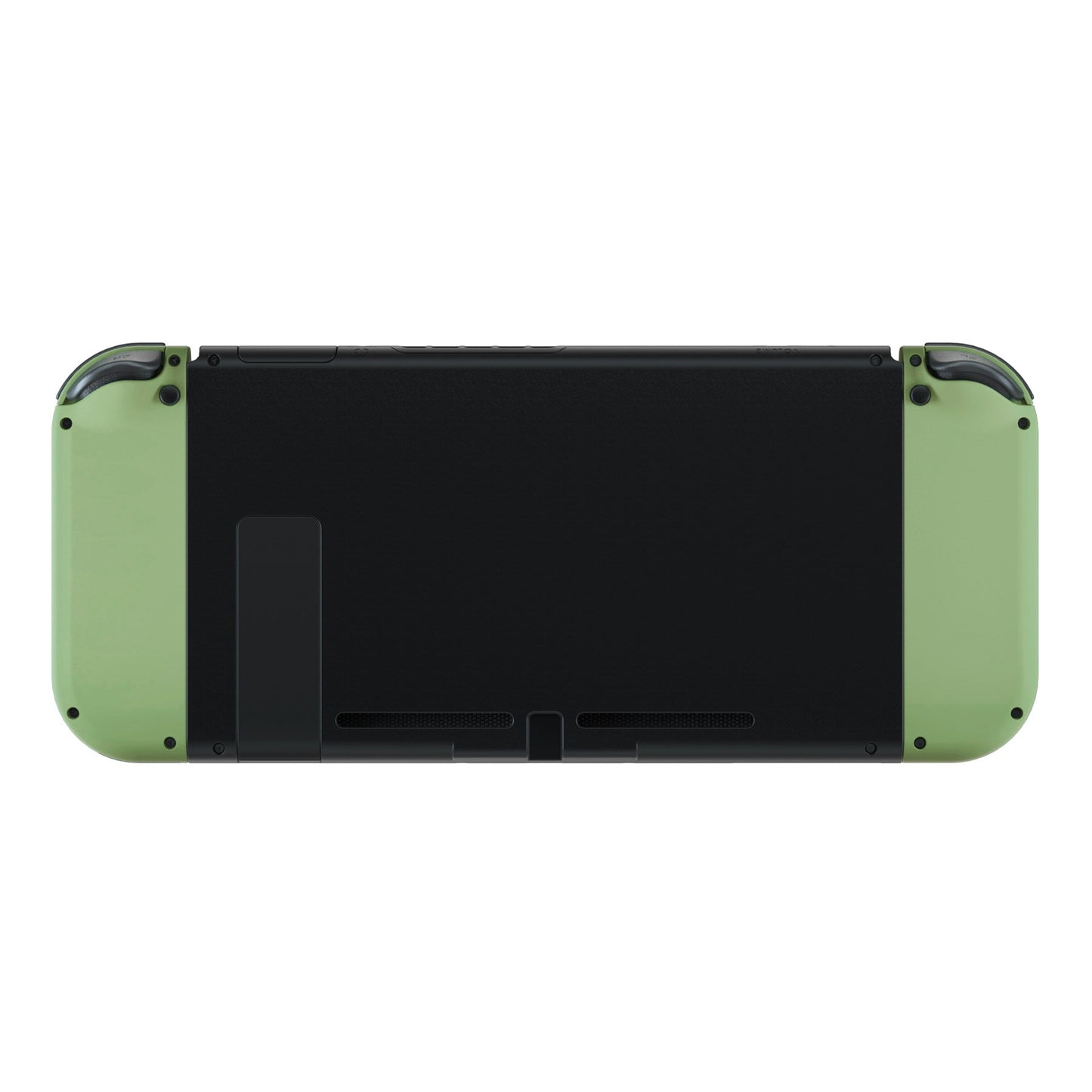 eXtremeRate Retail Matcha Green Joycon Handheld Controller Housing (D-Pad Version) with Full Set Buttons, DIY Replacement Shell Case for NS Switch JoyCon & OLED JoyCon - Console Shell NOT Included - JZP316