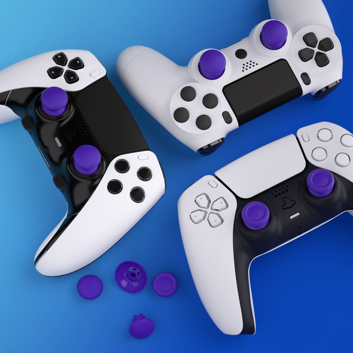 eXtremeRate EDGE Replacement Thumbstick for PS5 & PS4 Controllers (Purple)