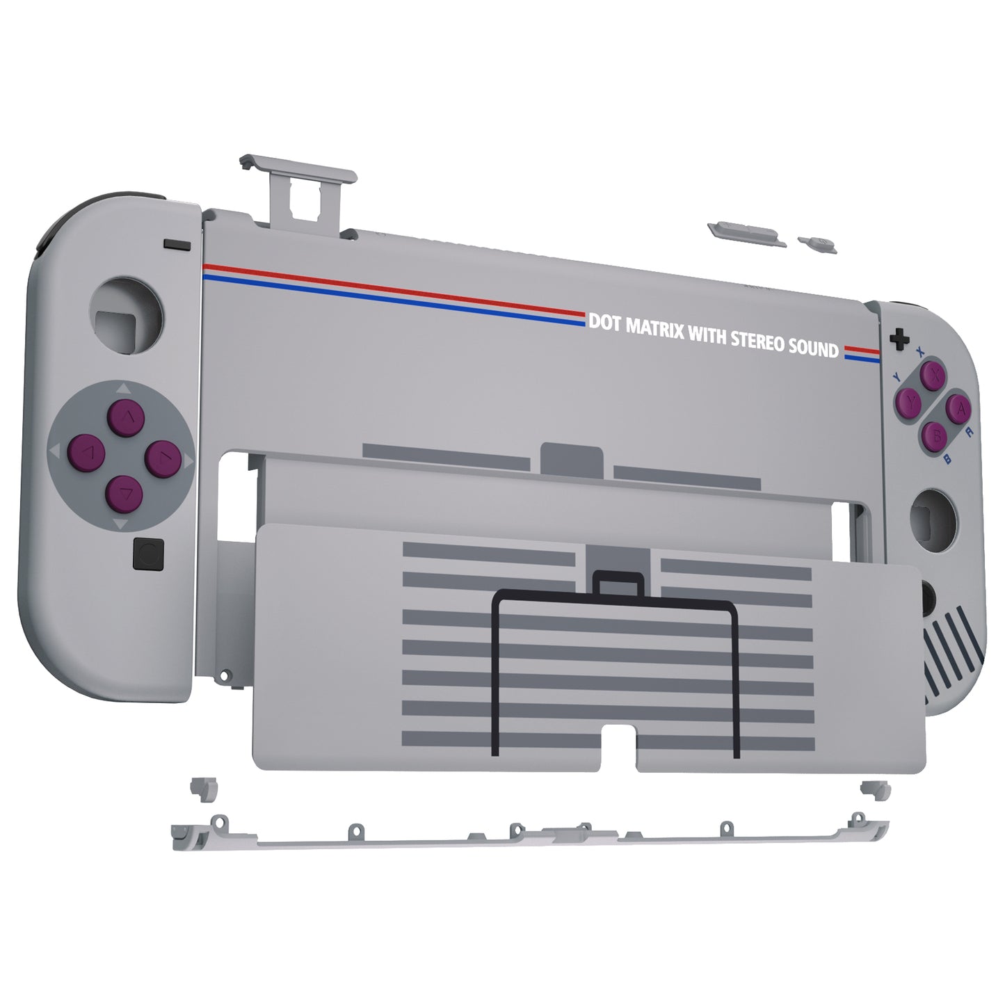 eXtremeRate 任天堂スイッチ有機EL用カスタム交換フルセットシェル&ボタン【クラシック1989 GB DMG-01】