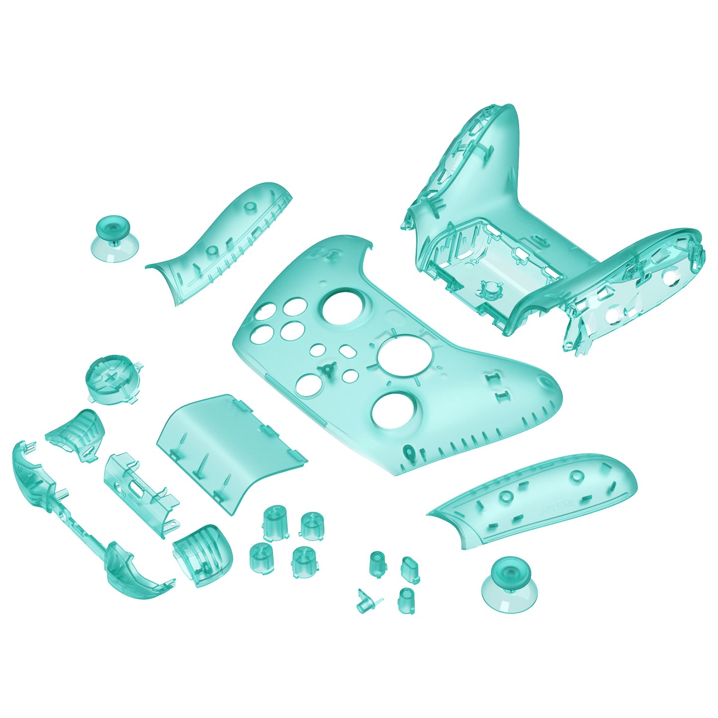 eXtremeRate Xbox Series X&Sコントローラー用フルセットハウジングシェルケース&ボタン【エメラルドグリーン】