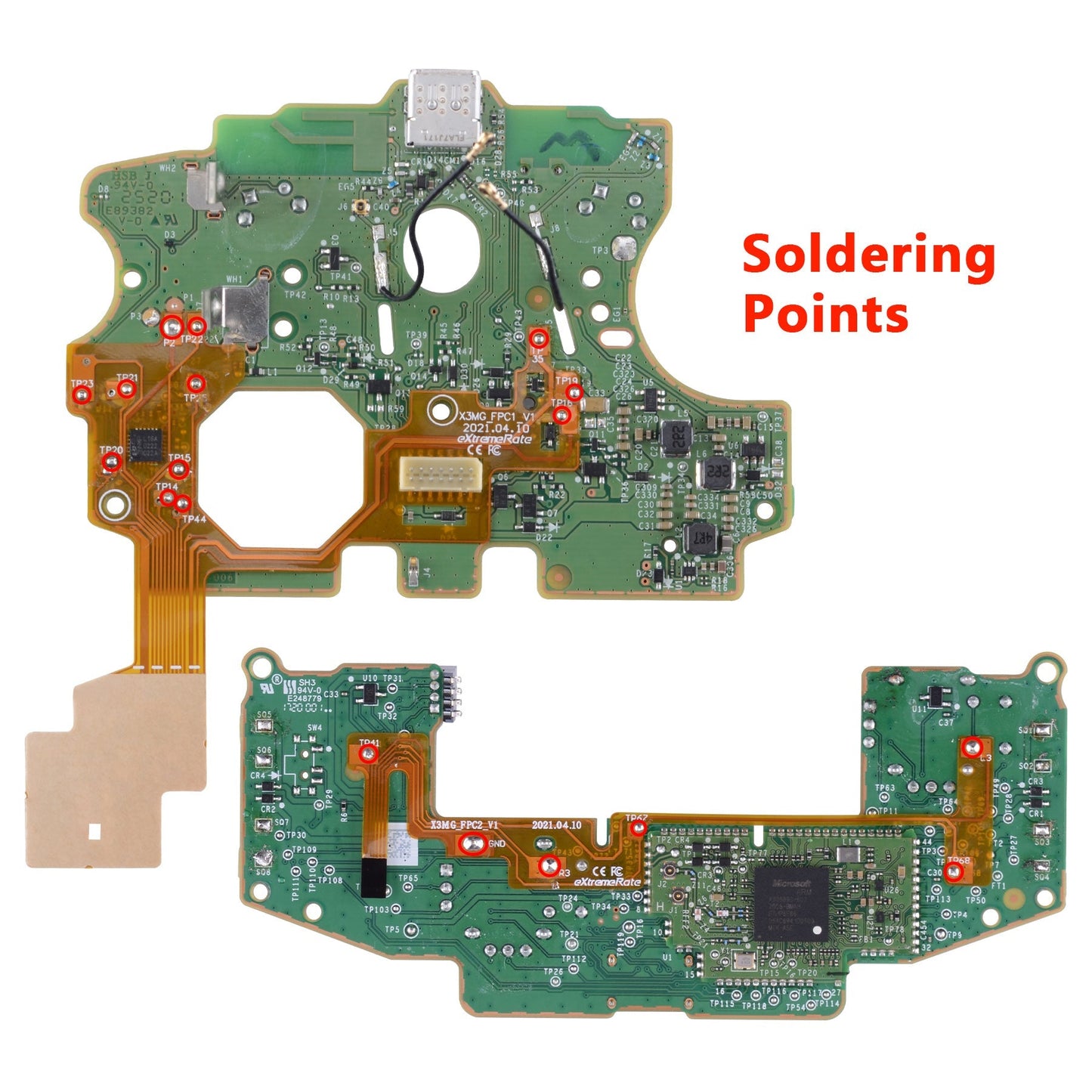 eXtremeRate Retail Black HOPE Remappable Remap Kit for Xbox Series X/S Controller, Upgrade Boards & Redesigned Back Shell & Side Rails & Back Buttons for Xbox Core Controller - Controller NOT Included - RX3P3009