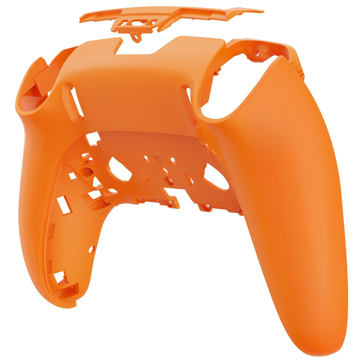 Replacement Back Housing Bottom Shell Compatible with PS5 Edge Controller - Orange eXtremeRate