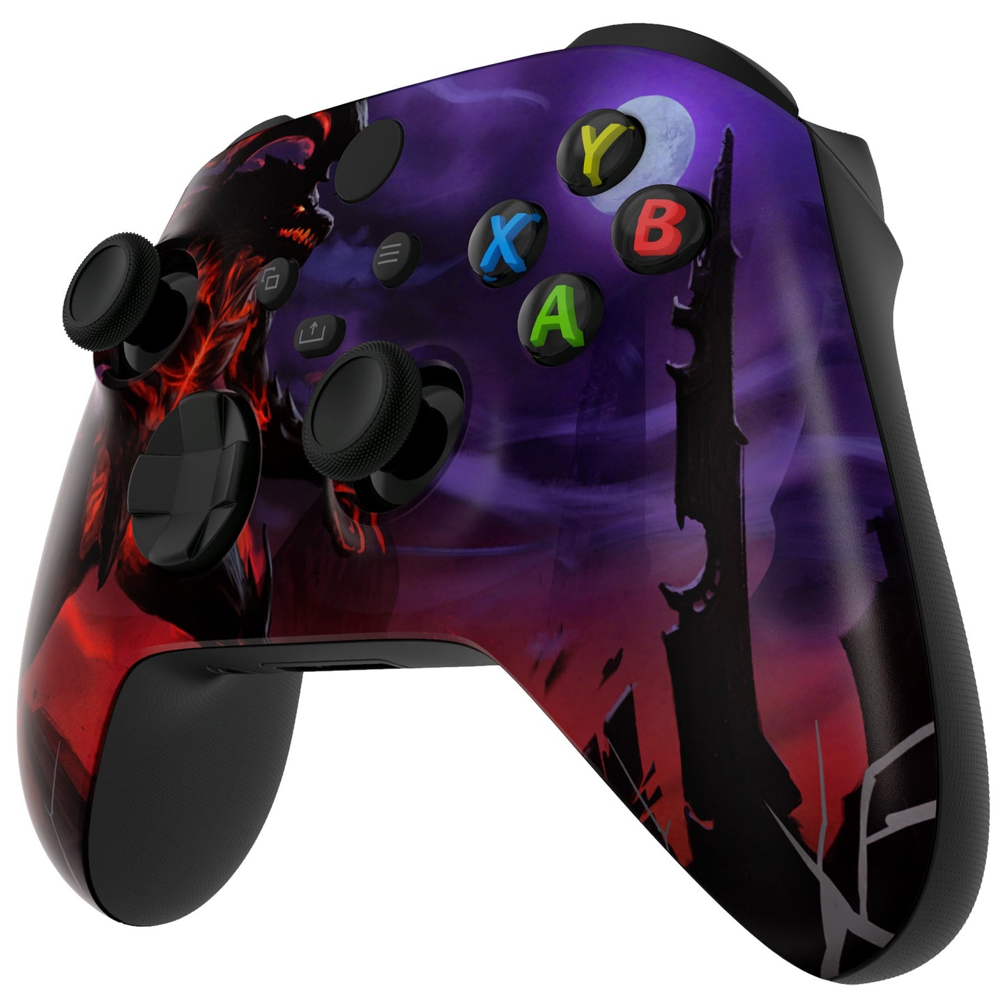 Replacement Faceplate Front Housing Shell for Xbox Series X & S Controller - Dragon King eXtremeRate