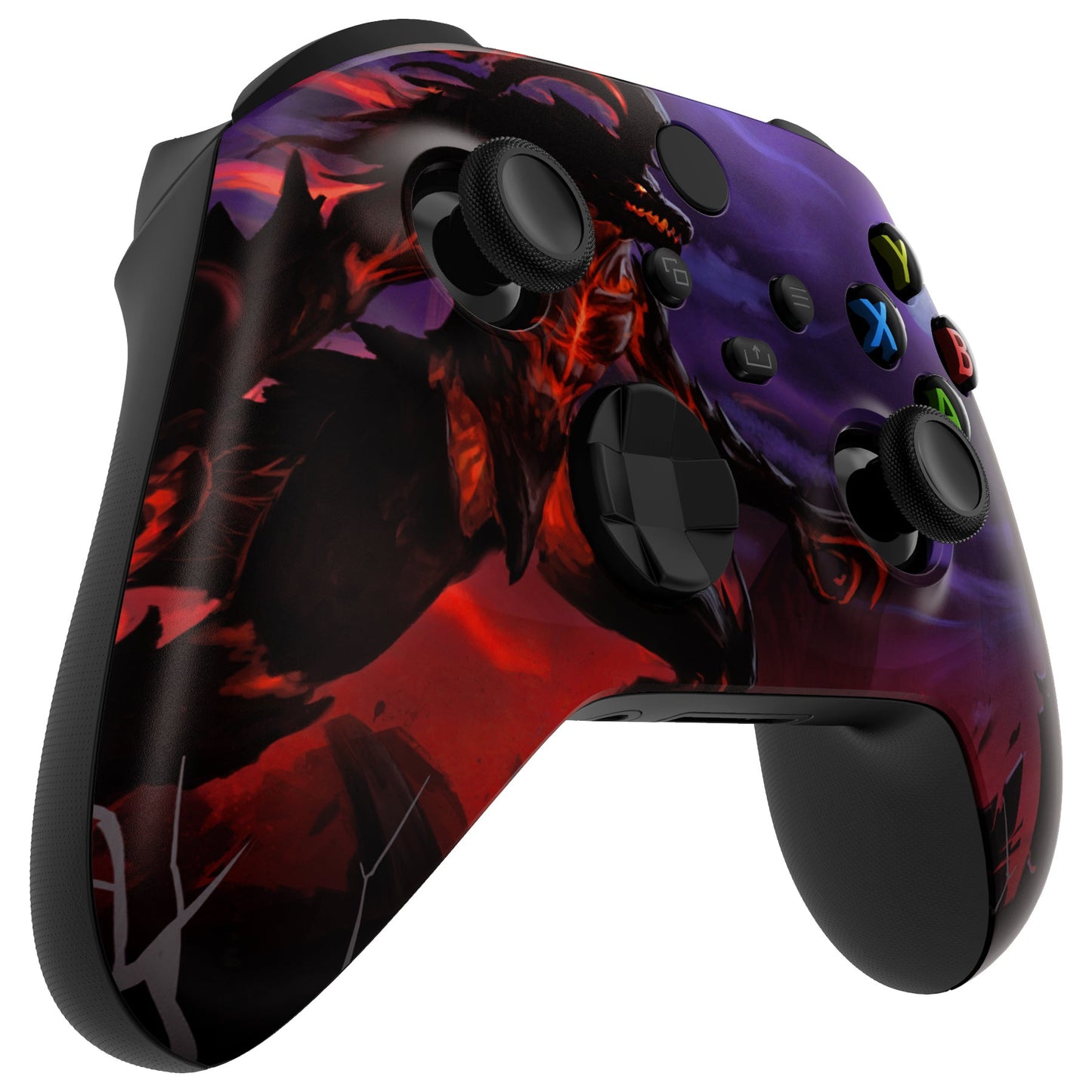 Replacement Faceplate Front Housing Shell for Xbox Series X & S Controller - Dragon King eXtremeRate