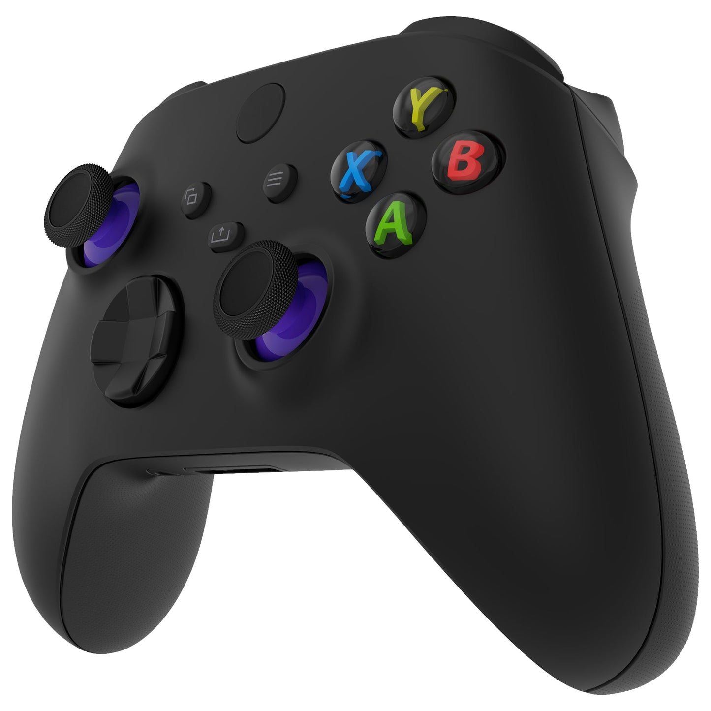 Replacement Thumbsticks for Xbox Series X/S Controller & Xbox One X/S Controller & Xbox One Standard Controller & Xbox One Elite Controller - Purple & Black eXtremeRate