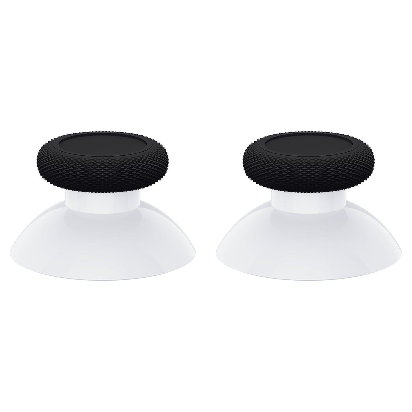 eXtremeRate Retail Robot White & Black Replacement Thumbsticks for Xbox Series X/S Controller & Xbox One Standard Controller & Xbox One X/S & Xbox One Elite Controller - JX3436