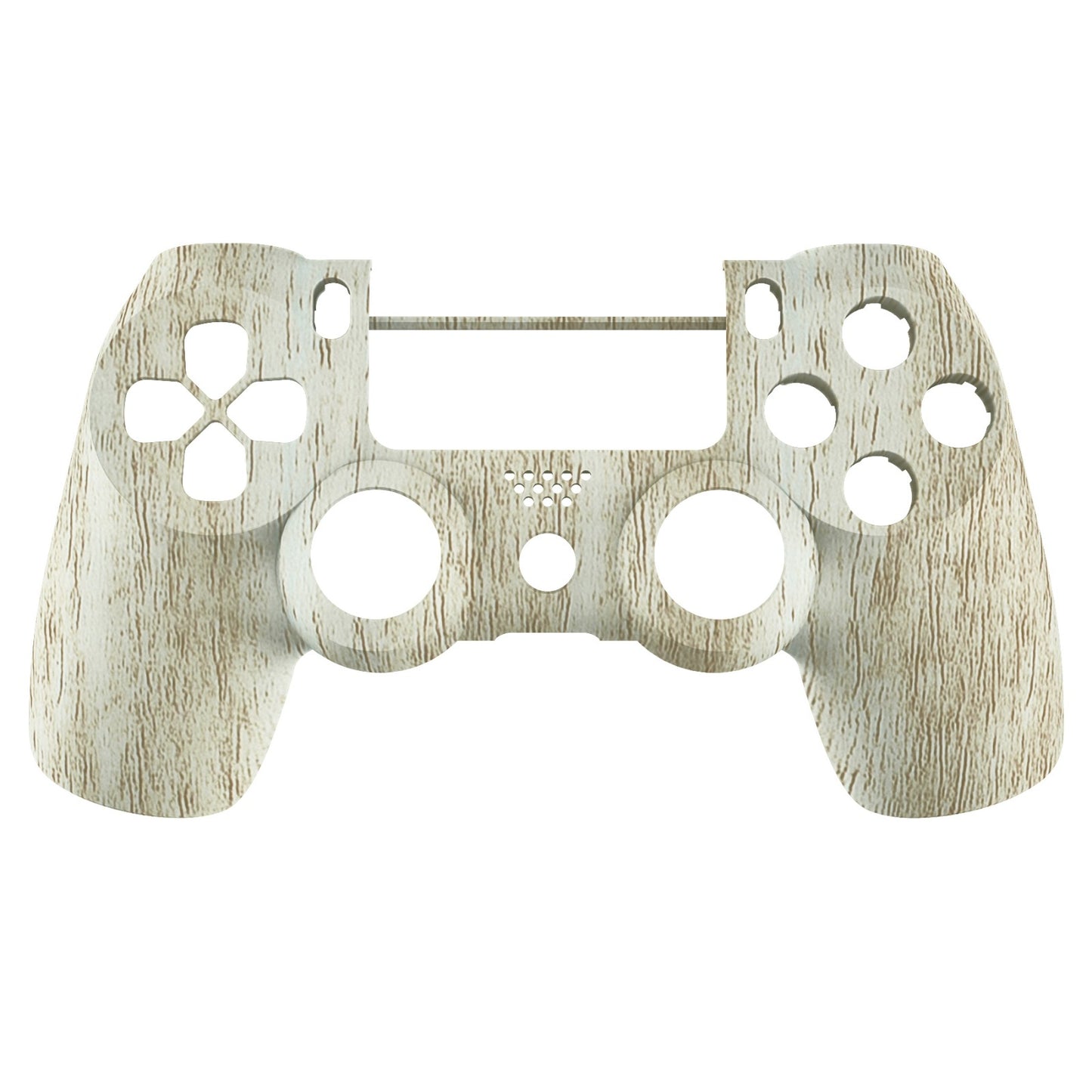 eXtremeRate PS4 Slim Proコントローラー(CUH-ZCT2 JDM-040/050/055)用交換フロントハウジングシェル【松の木目】
