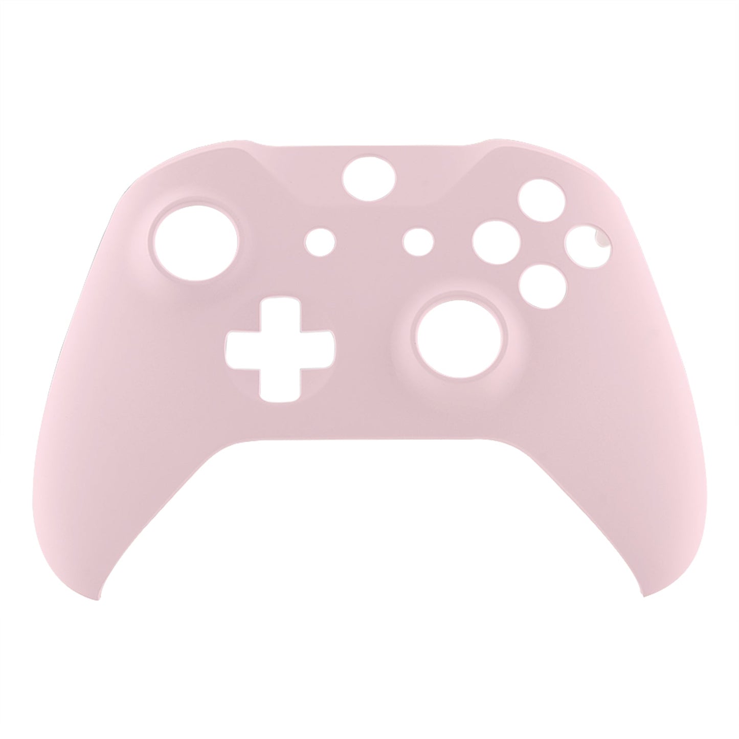 eXtremeRate Retail Cherry Blossoms Pink Soft Touch Faceplate Cover Front Housing Shell Case Replacement Kit for Xbox One S & Xbox One X Controller (Model 1708) - SXOFX17
