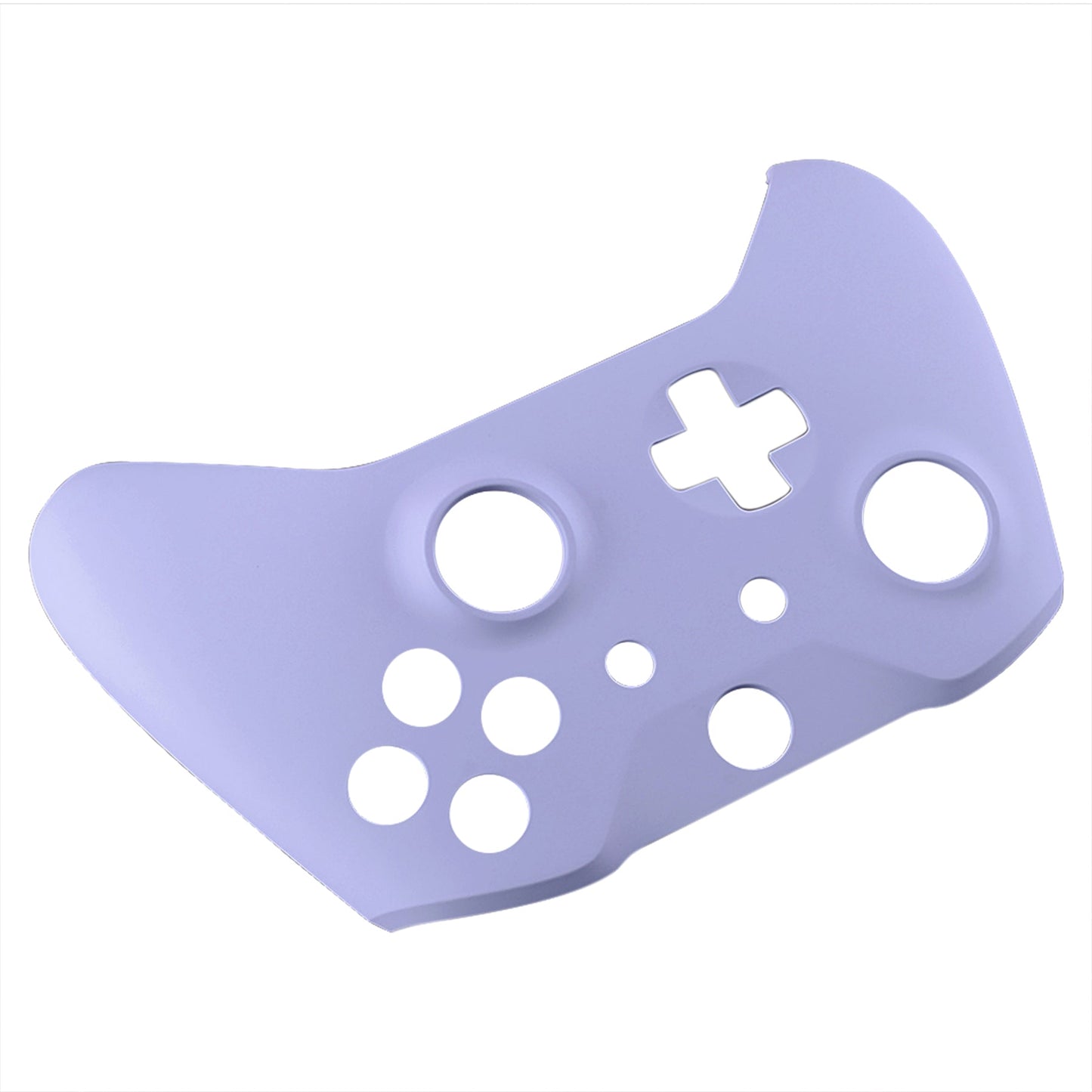 eXtremeRate Retail Light Violet Soft Touch Faceplate Cover Front Housing Shell Case Replacement Kit for Xbox One S & Xbox One X Controller (Model 1708) - SXOFX20