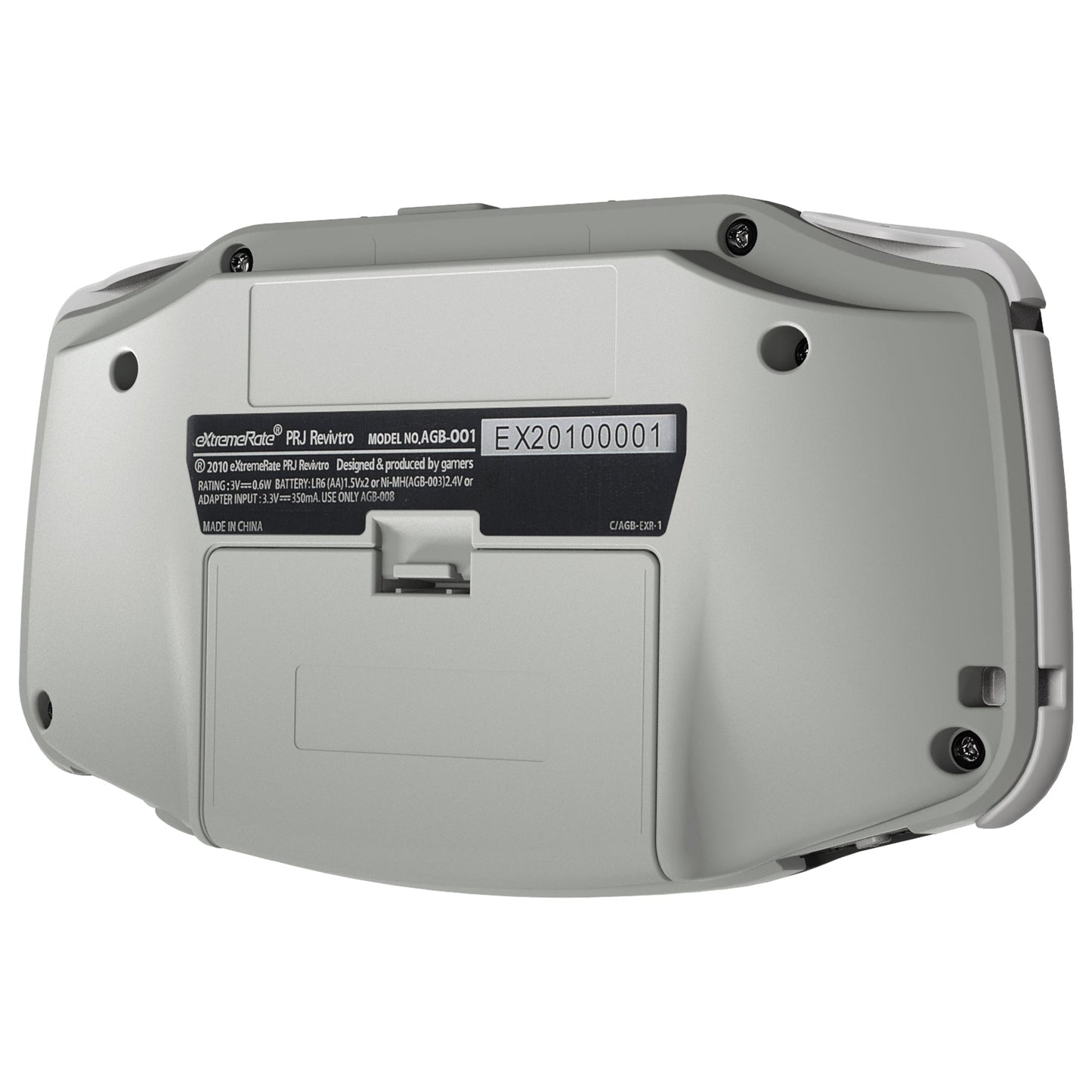 eXtremeRate Retail IPS Ready Upgraded Classics NES Style GBA Replacement Shell Full Housing Cover Buttons for Gameboy Advance - Compatible with Both IPS & Standard LCD - Console & IPS Screen NOT Included - TAGT1037