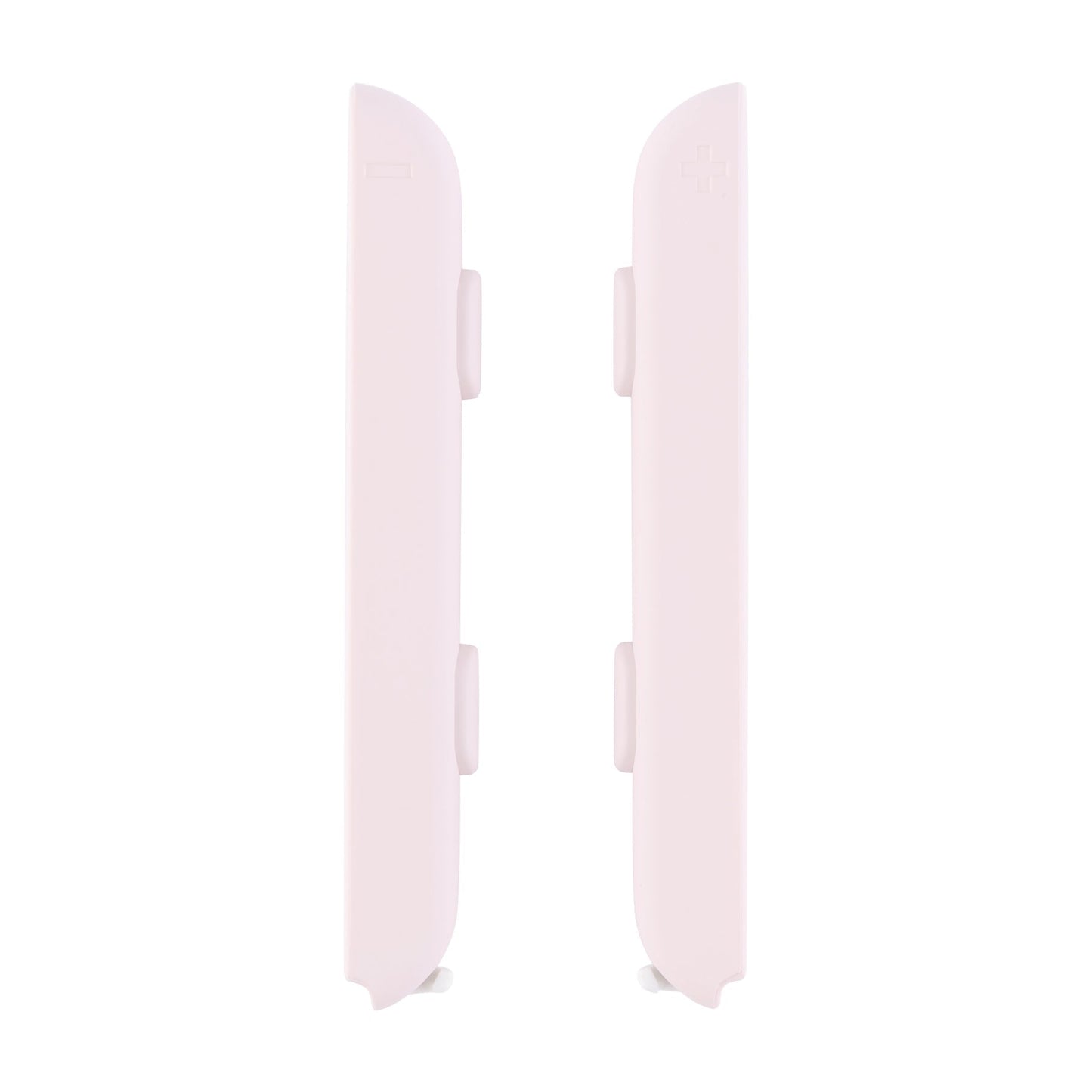 eXtremeRate Retail Cherry Blossoms Pink Soft Touch Replacement shell for Nintendo Switch Joycon Strap, Custom Joy-Con Wrist Strap Housing Buttons for Nintendo Switch - 2 Pack - UEP306