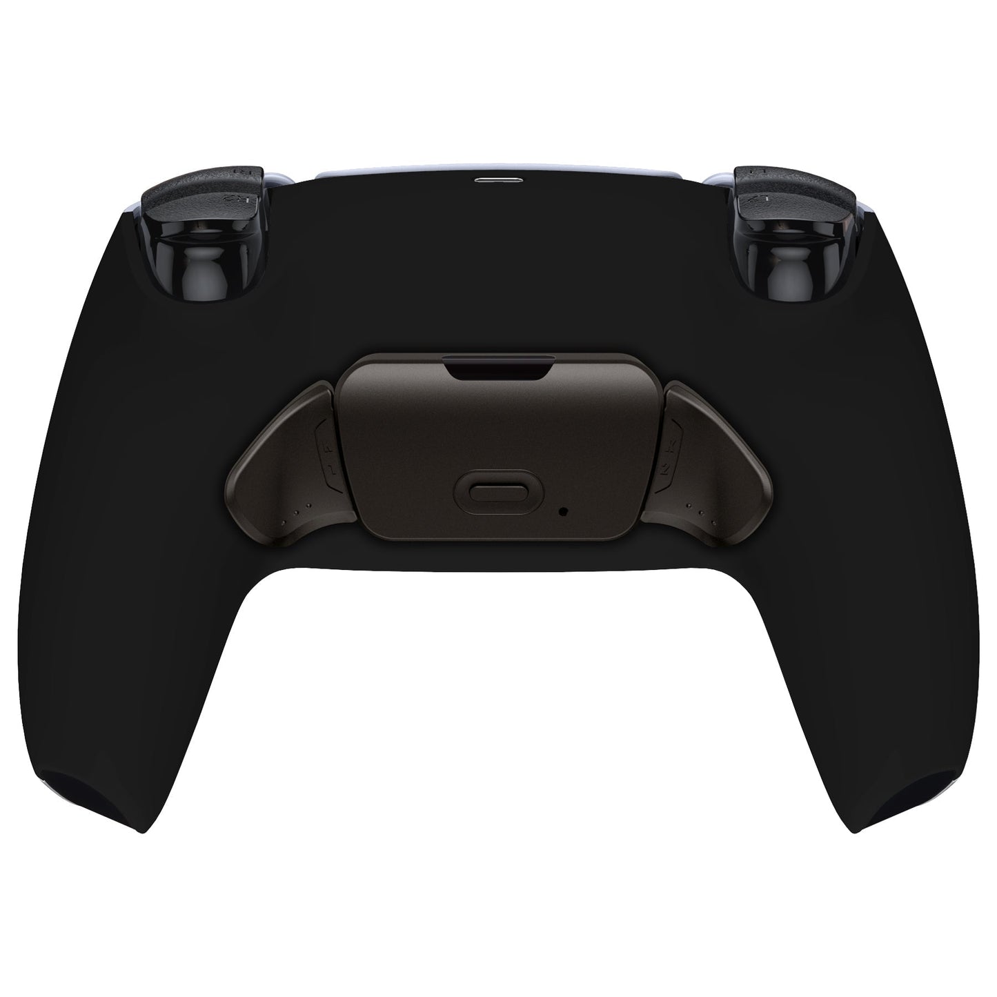 eXtremeRate Retail Black Real Metal Buttons (RMB) Version RISE 2.0 Remap Kit with Upgrade Board & Redesigned Back Shell & Remappable Back Buttons Attachment for PS5 Controller BDM-010 & BDM-020 - XPFJ7001