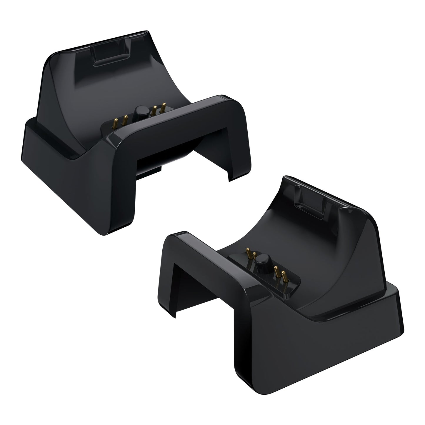 eXtremeRate Retail Black RiseDock Kit Extension Stand for PS5 Controller Charging Dock eXtremeRate RISE & RISE4 Remap Kit, Redesigned Charging Station Extenders for PS5 Controller HEXGAMING Rival, Rival Pro & Ultimate - ZQPFM001