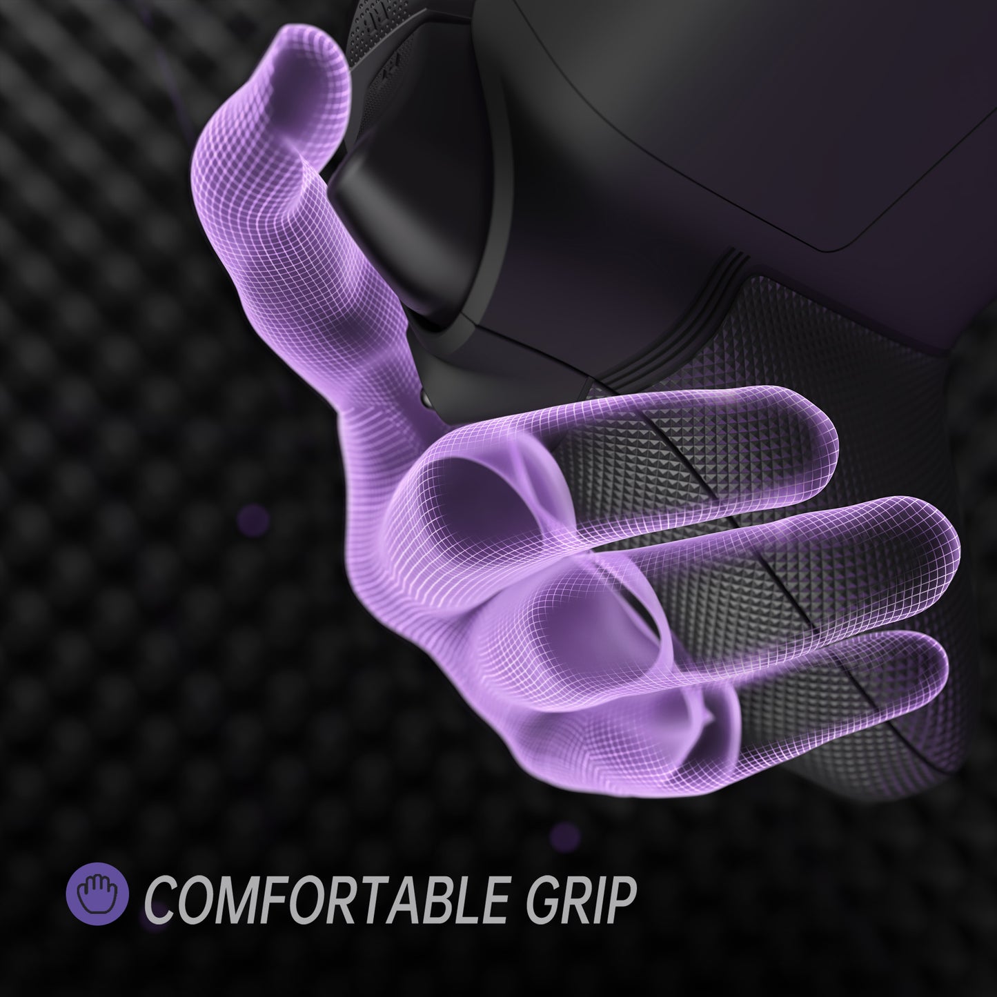 eXtremeRate Xbox Series X&Sコントローラー対応用ASRバージョン 高性能再設計 フルセットシェルボタン FLEXOR サイドレールグリップ トリガーストップキット【ブラック】