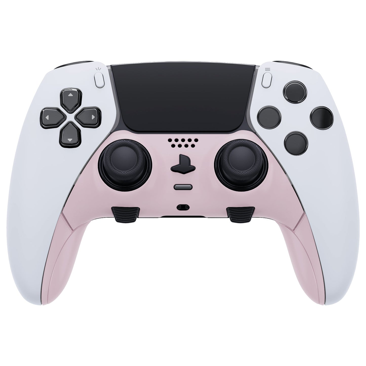 eXtremeRate PS5 edgeコントローラー対応交換対応用トップ&ボトム装飾トリムシェル【サクラピンク】