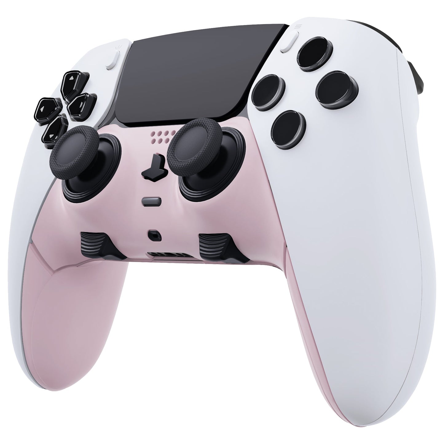 eXtremeRate PS5 edgeコントローラー対応交換対応用トップ&ボトム装飾トリムシェル【サクラピンク】
