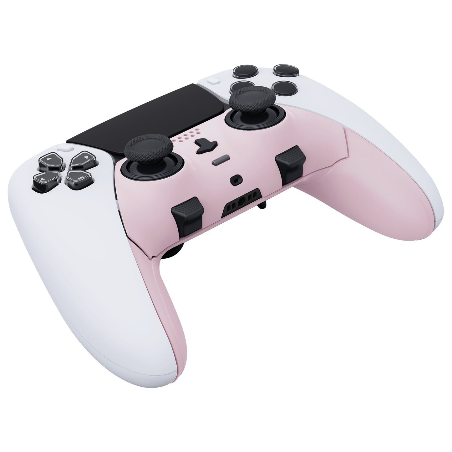 eXtremeRate PS5 edgeコントローラー対応交換対応用トップ&ボトム装飾トリムシェル【サクラピンク】