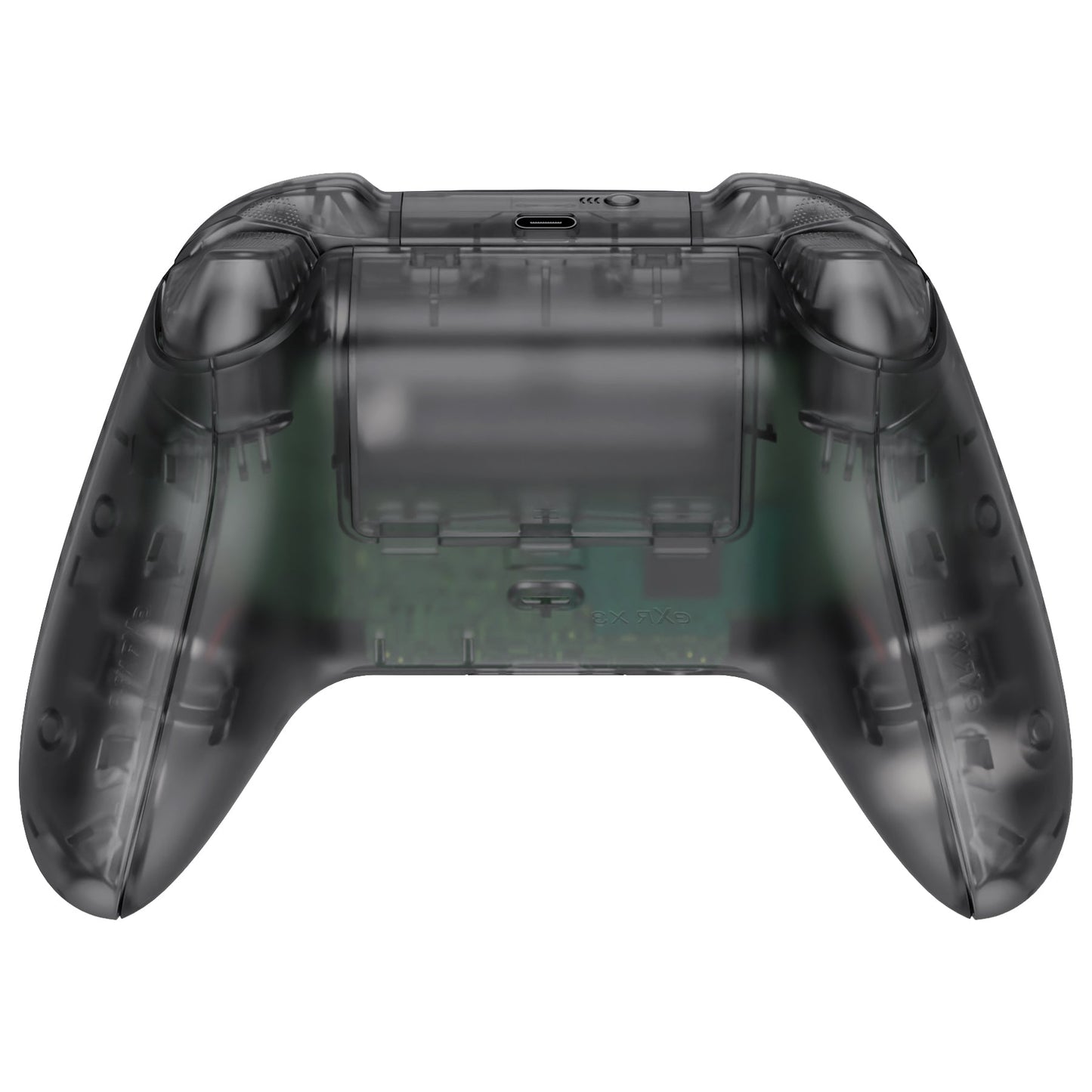 eXtremeRate Xbox Series X&Sコントローラー用フルセットハウジングシェルケース&ボタン【クリアブラック】
