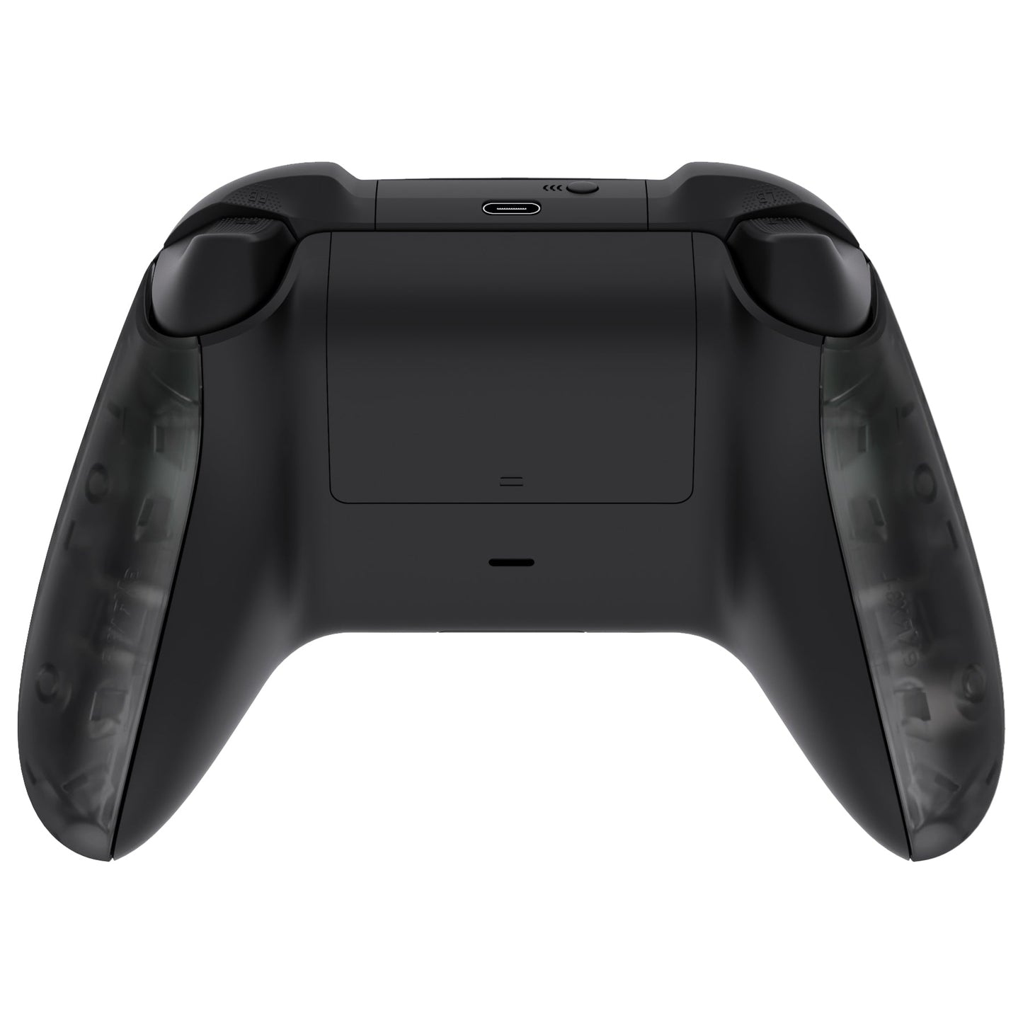 eXtremeRate Xbox Series X&Sコントローラー用交換フロントハウジングシェル&サイドレールパネル【クリアブラック】
