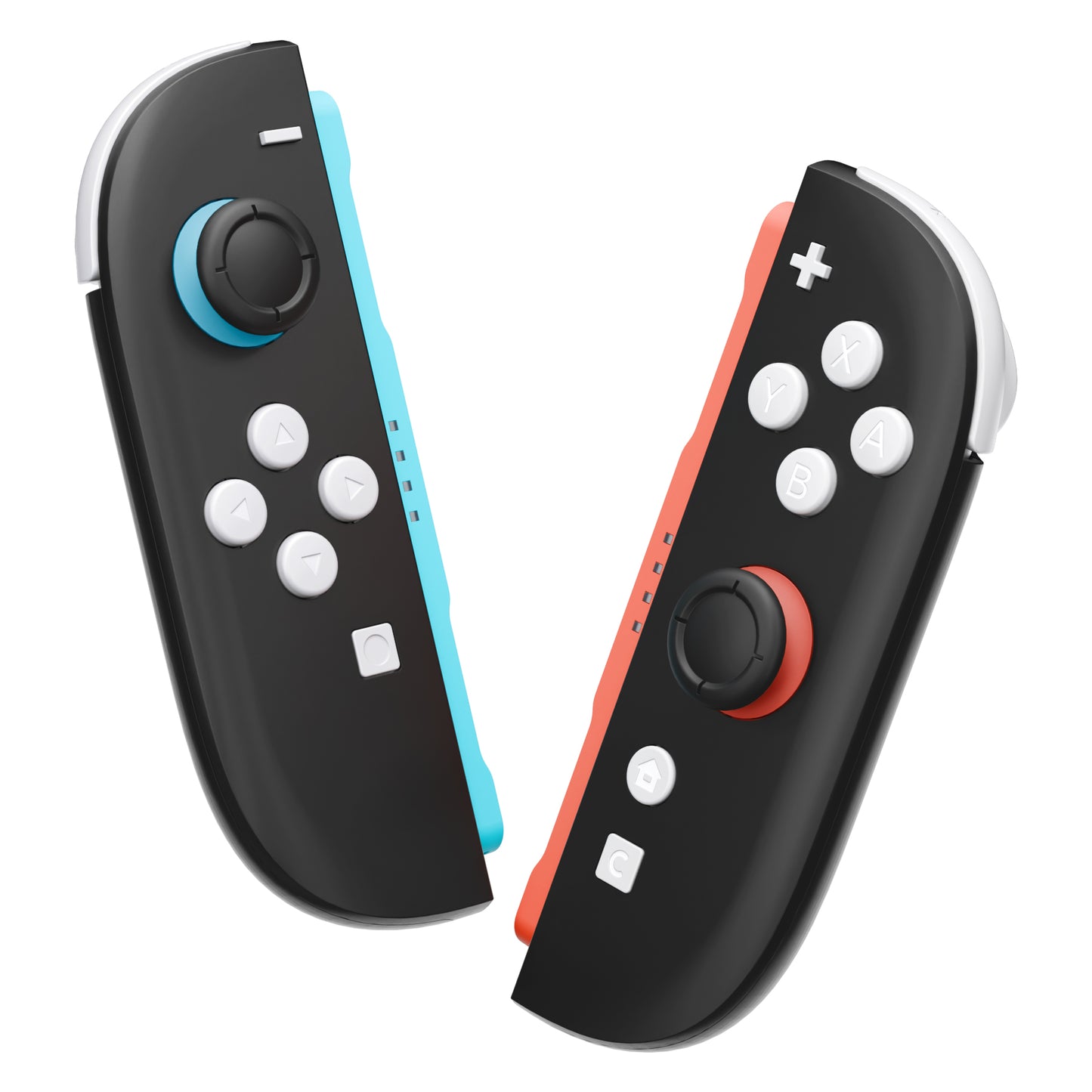 eXtremeRate Nintendo Switch 2ジョイコン対応交換フルセットボタン【ホワイト】