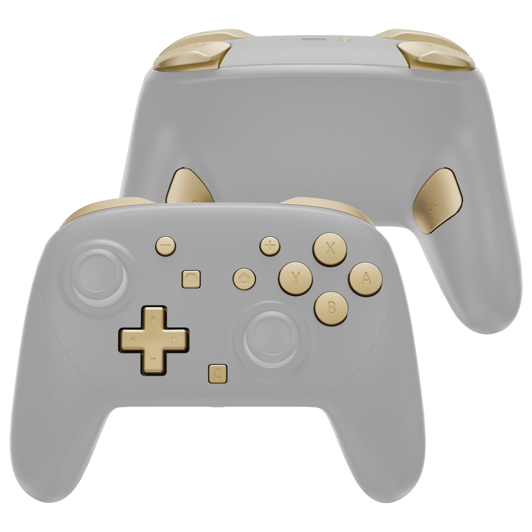 eXtremeRate Nintendo Switch 2 Proコントローラー用DIY交換フルセット