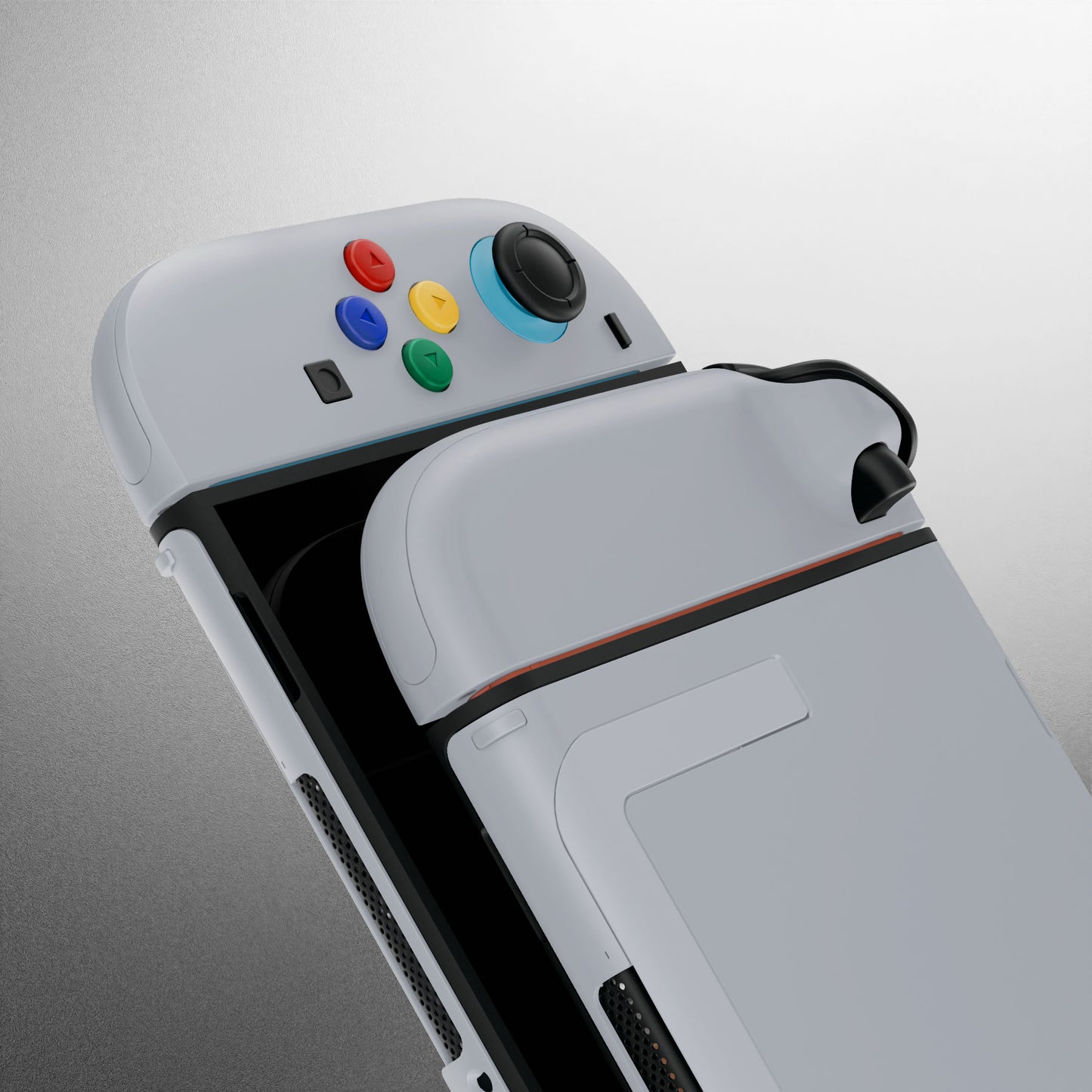 eXtremeRate Nintendo Switch 2対応交換フルセットシェル&ボタン - エッセンス版【ニューホープグレイ】