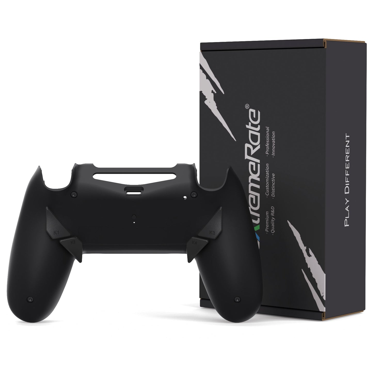 eXtremeRate PS4 Slim ProコントローラーJDM-040/050/055用Dawn Type-Cバージョンリマップキット【ブラック】