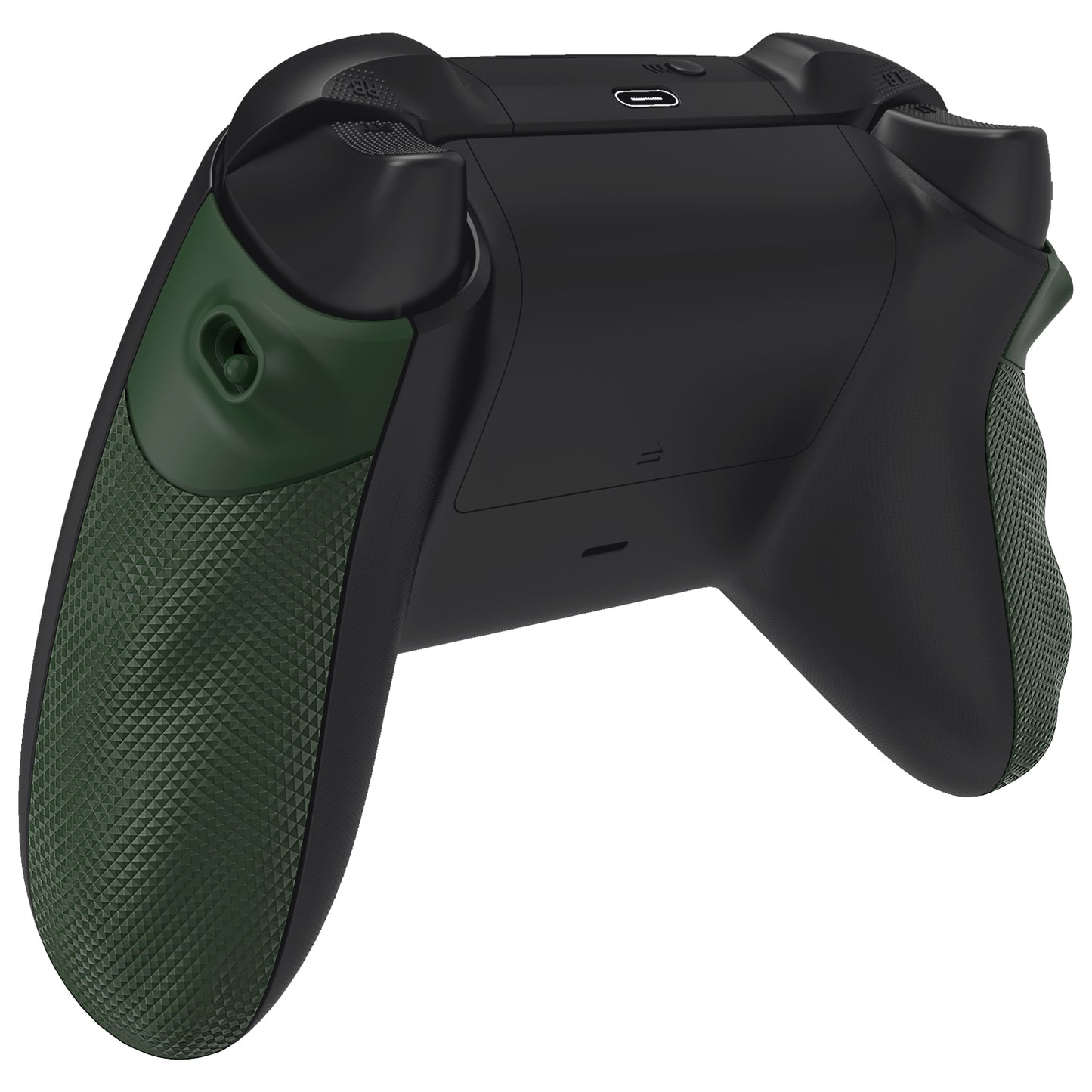 eXtremeRate Xbox Series X/Sコントローラー&Xbox Coreコントローラー用FLEXORラバー付きサイドレールグリップ トリガーストップキット【バンブーグリーン】