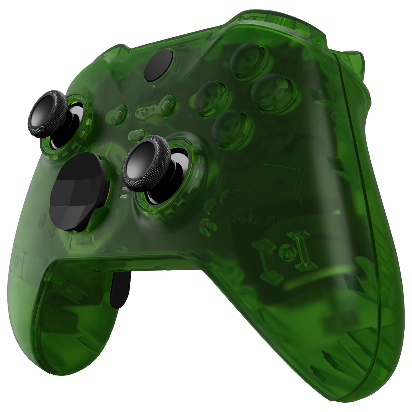 eXtremeRate Xbox One Elite Series 2&Elite 2 Coreコントローラー(モデル1797)用交換 フルセットシェル&ボタン【クリアグリーン】