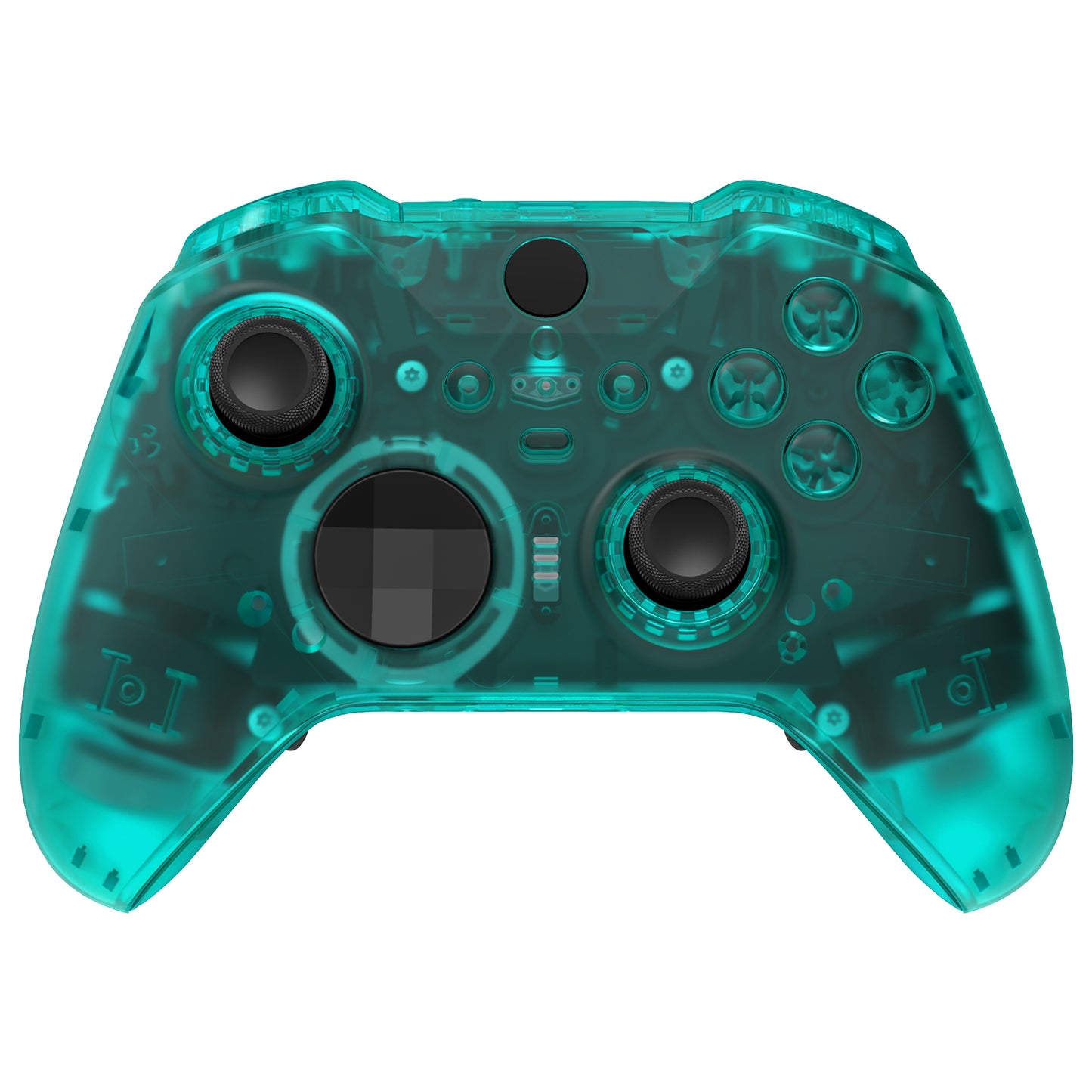 eXtremeRate Xbox One Elite Series 2&Elite 2 Coreコントローラー(モデル1797)用交換 フルセットシェル&ボタン【エメラルドグリーン】