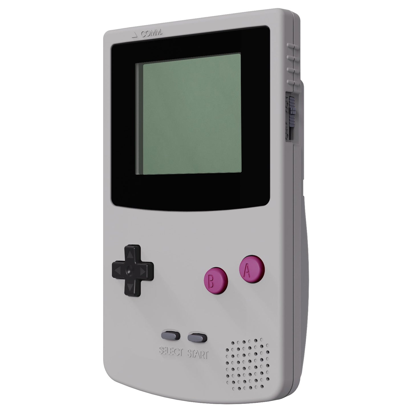 eXtremeRate IPS対応アップグレード版 ゲームボーイカラー(GBC)用交換フルセットシェル&ボタン&ブラック保護スクリーンレンズ、GBC OSD IPS、通常IPS、標準LCD対応【クラシックグレー】