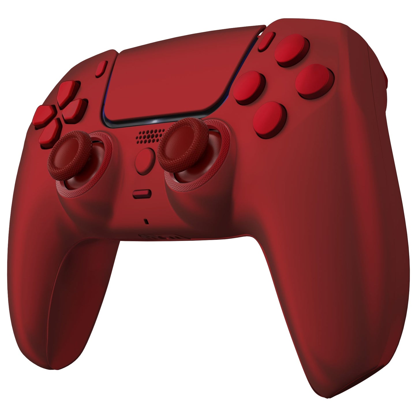 eXtremeRate PS5コントローラーBDM-030/040/050対応LUNA再設計交換対応用フルセットシェル&ボタン【スカーレットレッド】