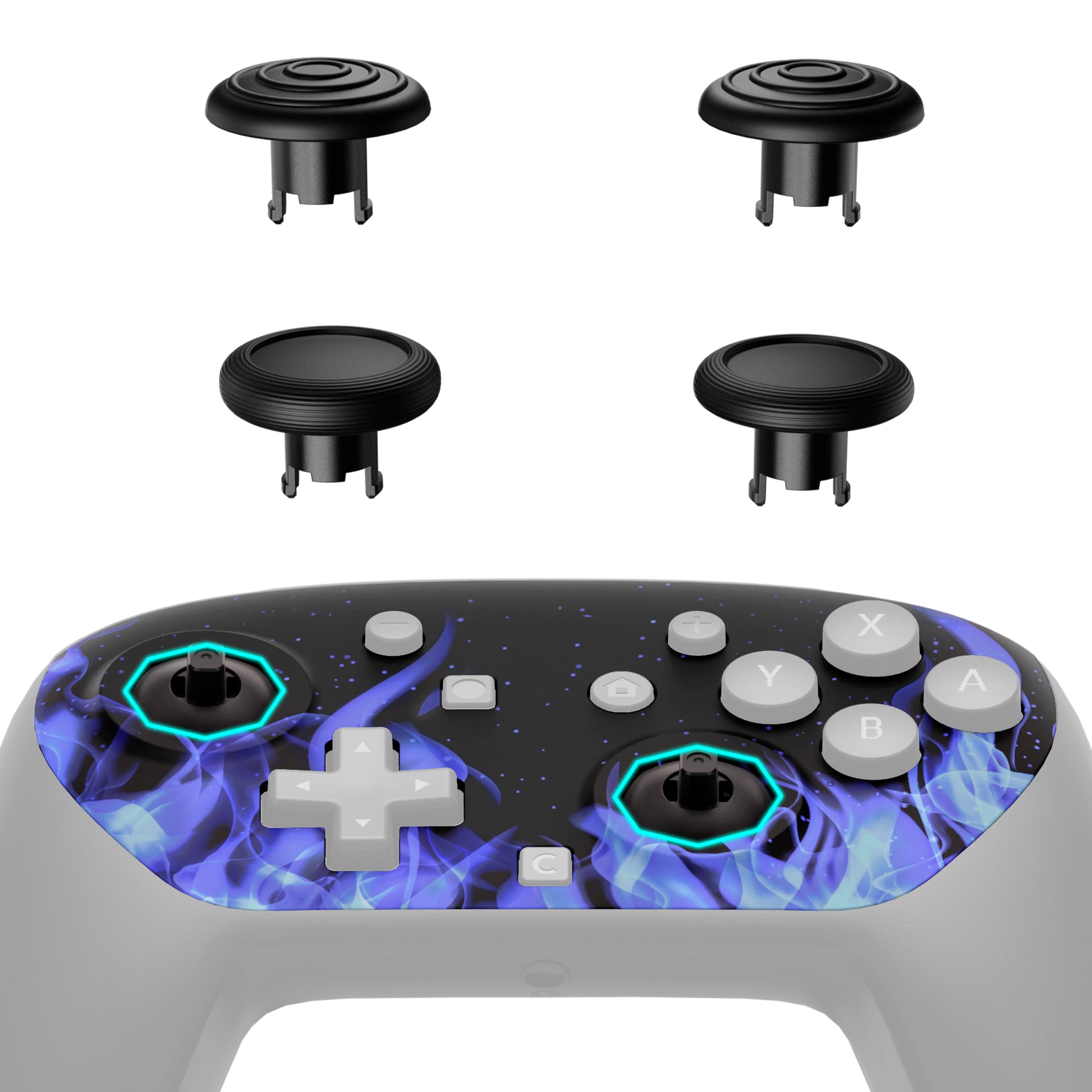 Nintendo Switch 2 Pro Controller Octagonal Gated Sticks Design